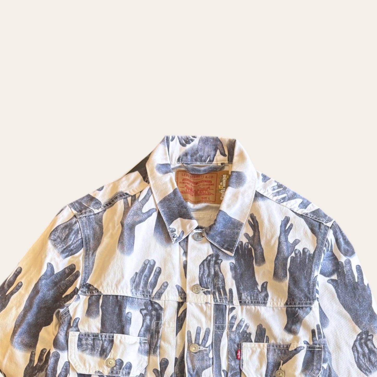 Denim Tears Hands Jacket Size L