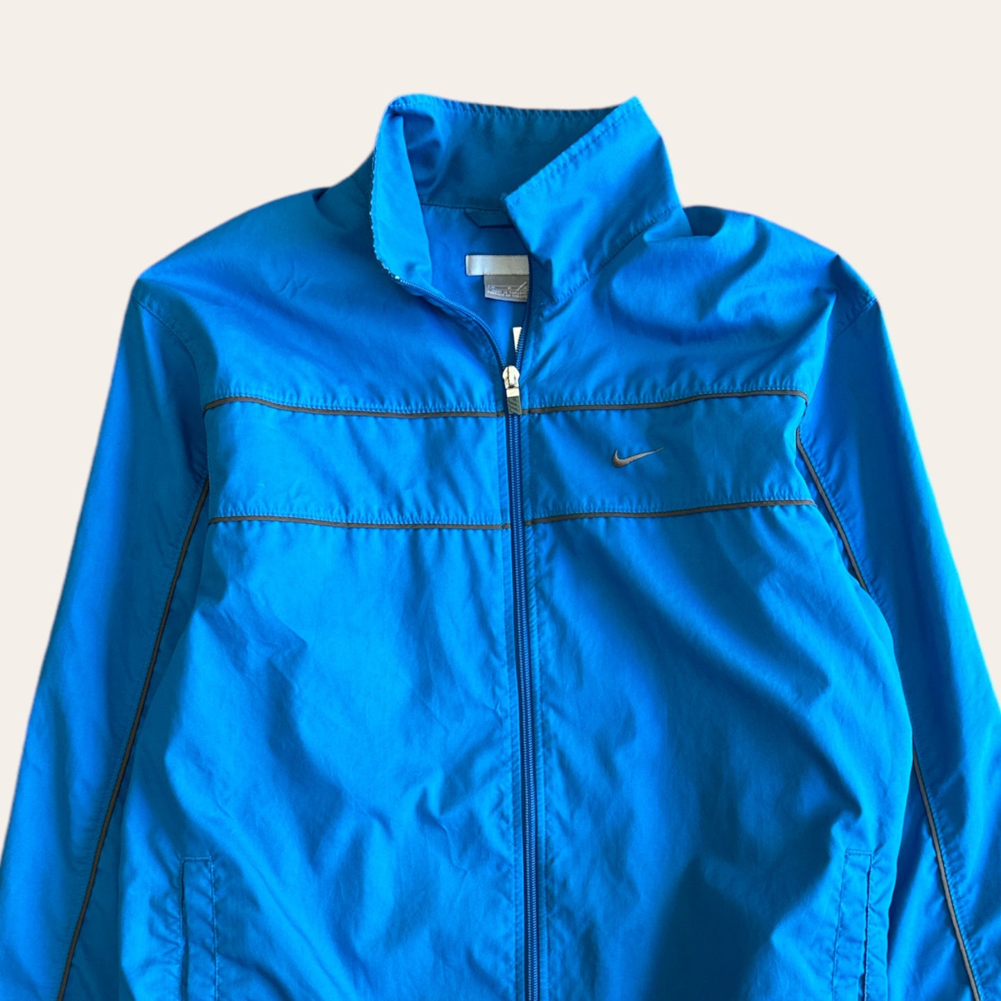 Y2K Nike Track Jacket Blue Size M
