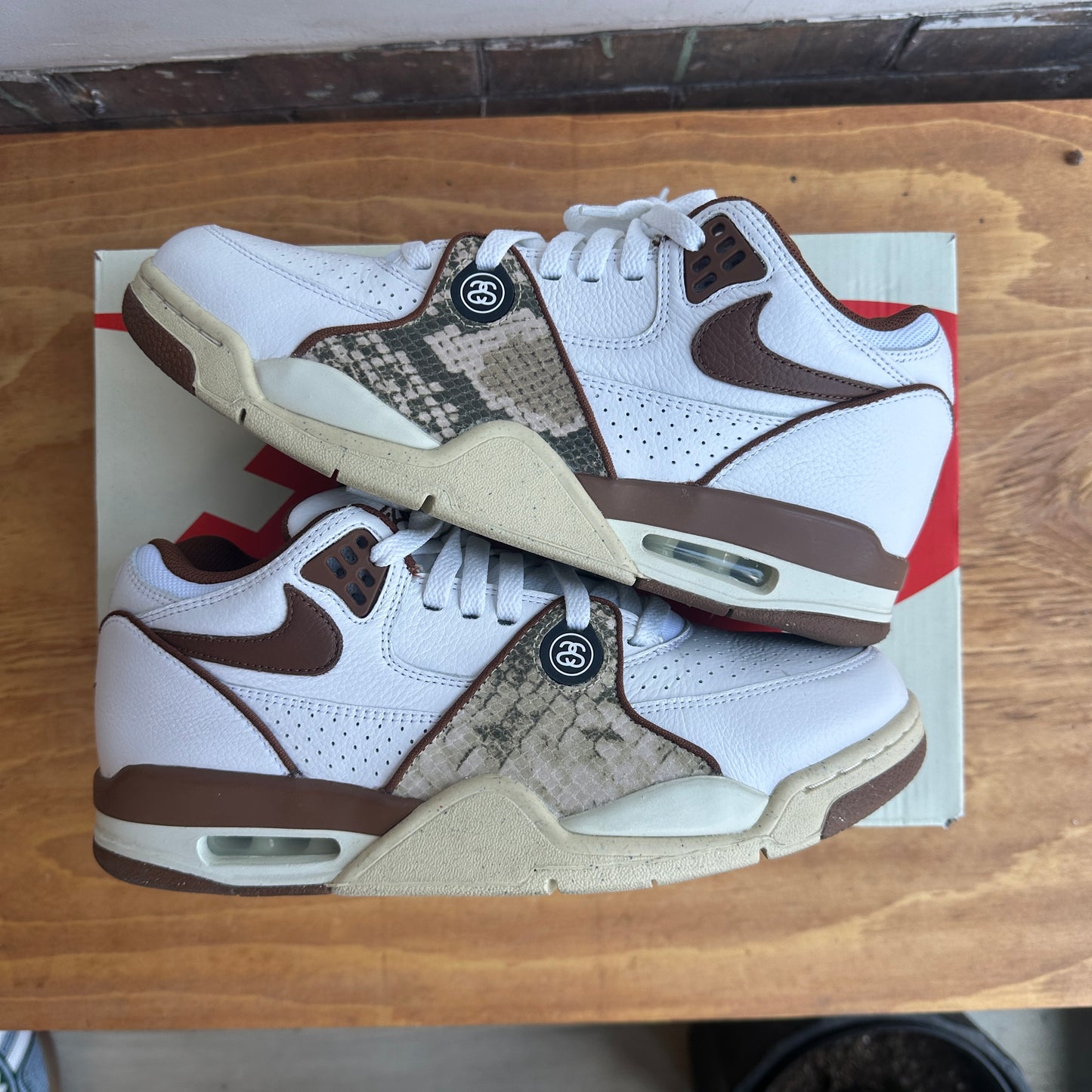 Stussy x Nike Air Flight "Pecan" Size 9