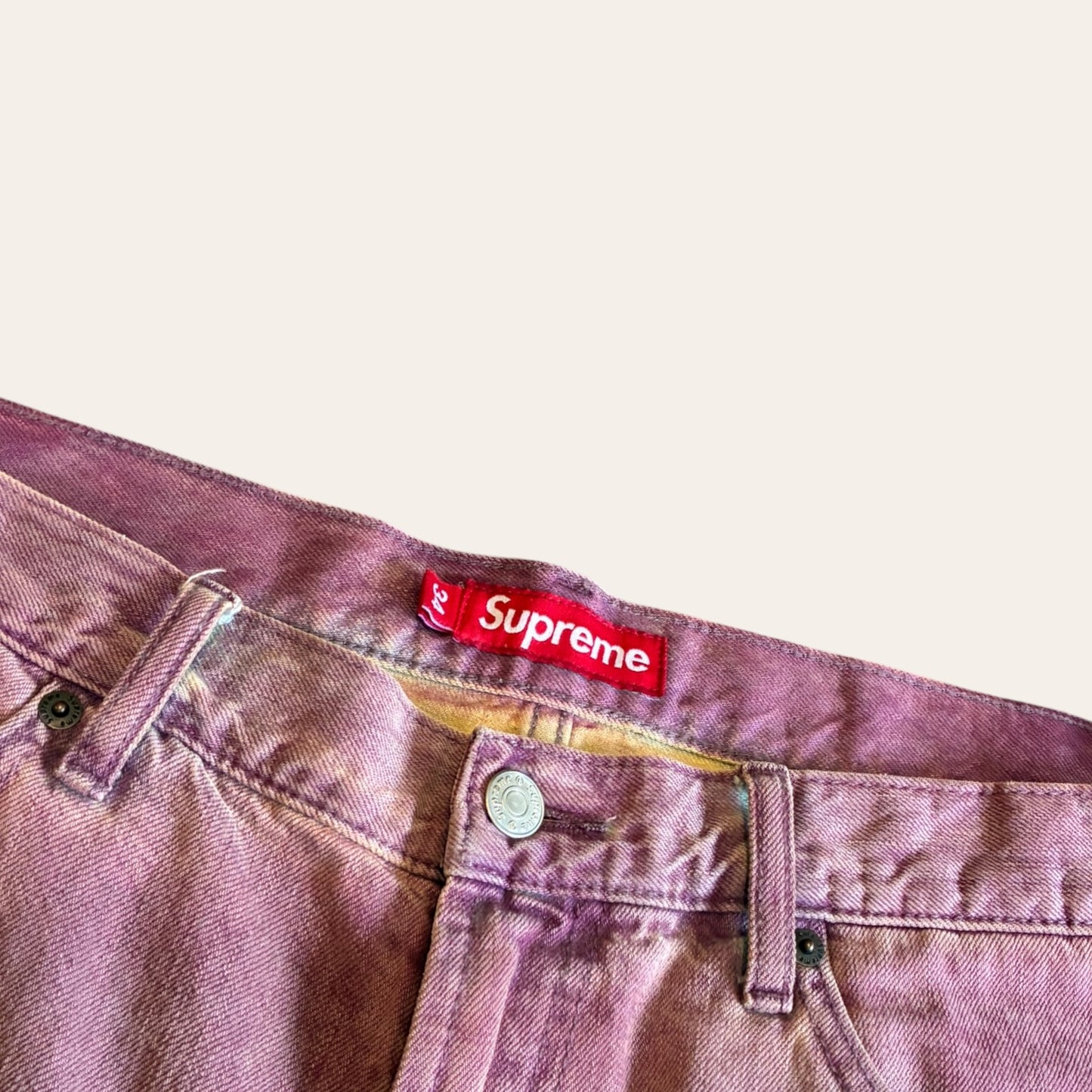 Supreme Baggy Jean Dyed Size 34