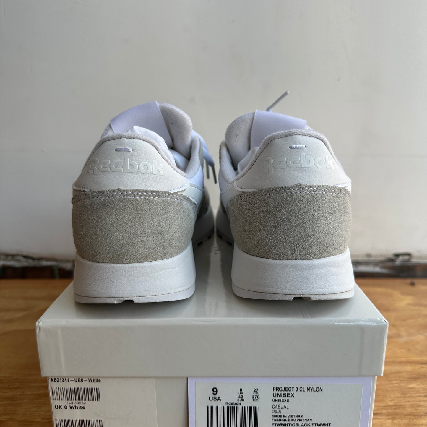 Maison Margiela x Reebok Project 0 "White" Size 9