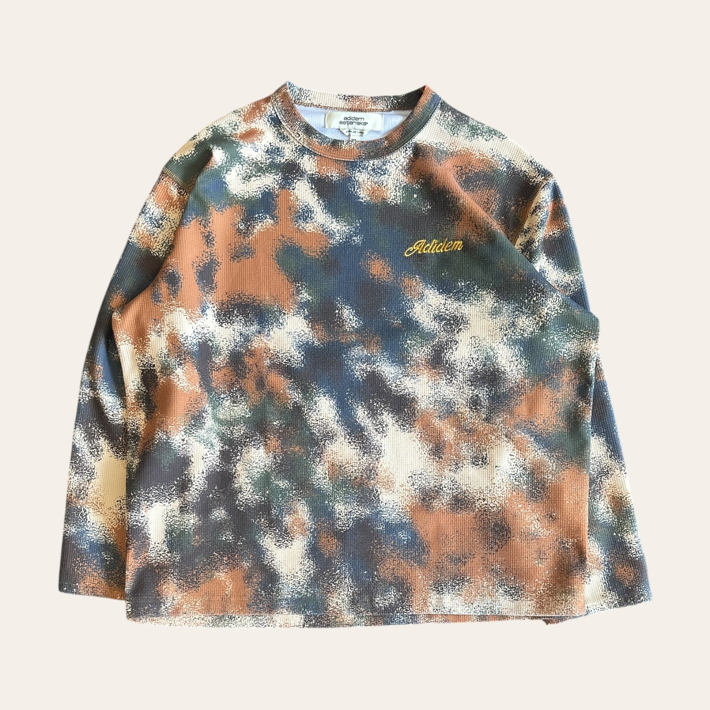 Adidem Asterisks Camo Waffle Jersey Size XL