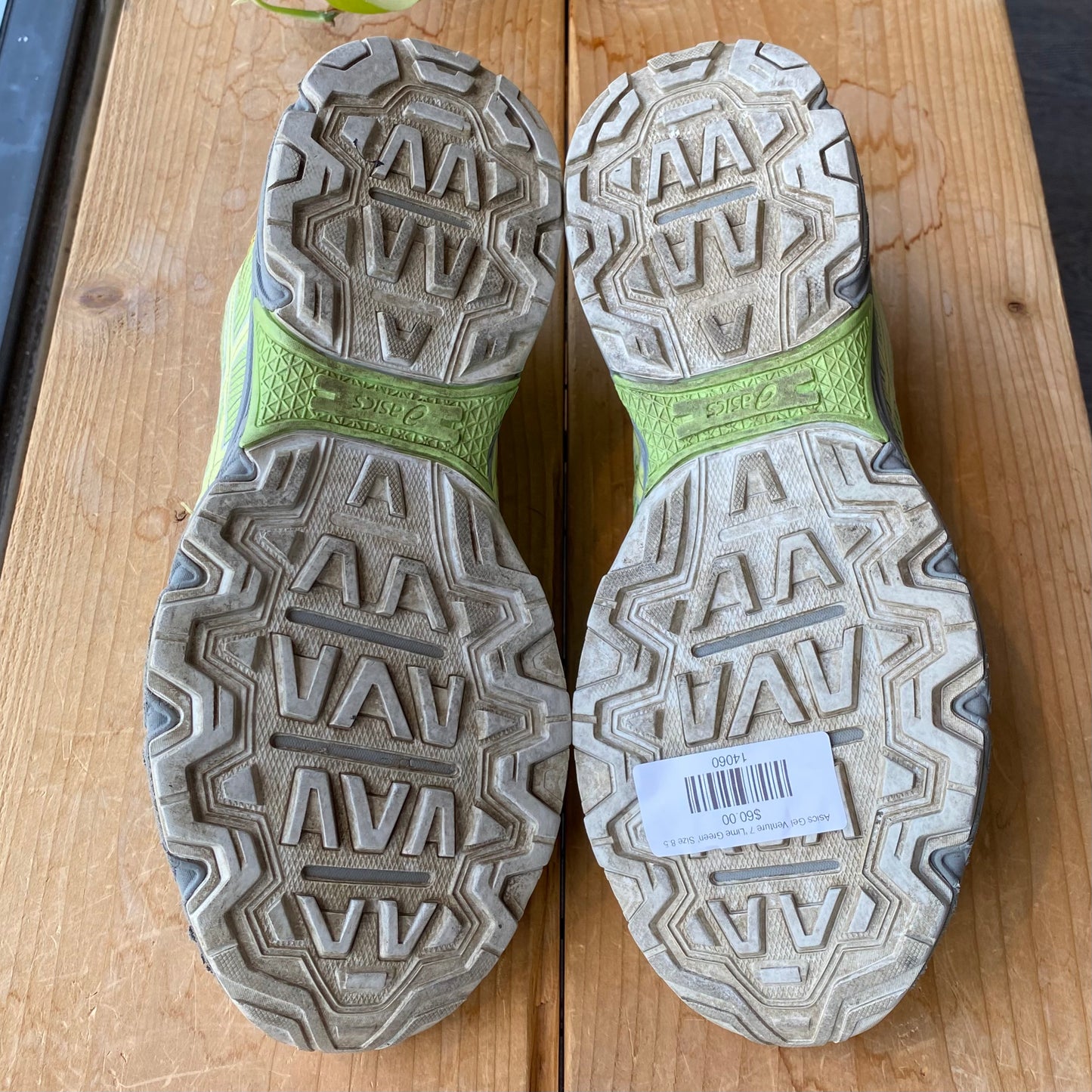 Asics Gel Venture 7 'Lime Green' Size 8.5