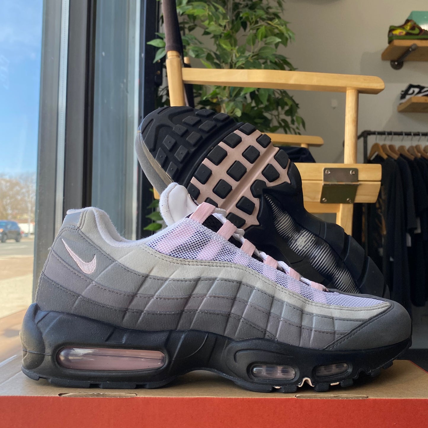 Air Max 95 'Pink Foam Gunsmoke' Size 11