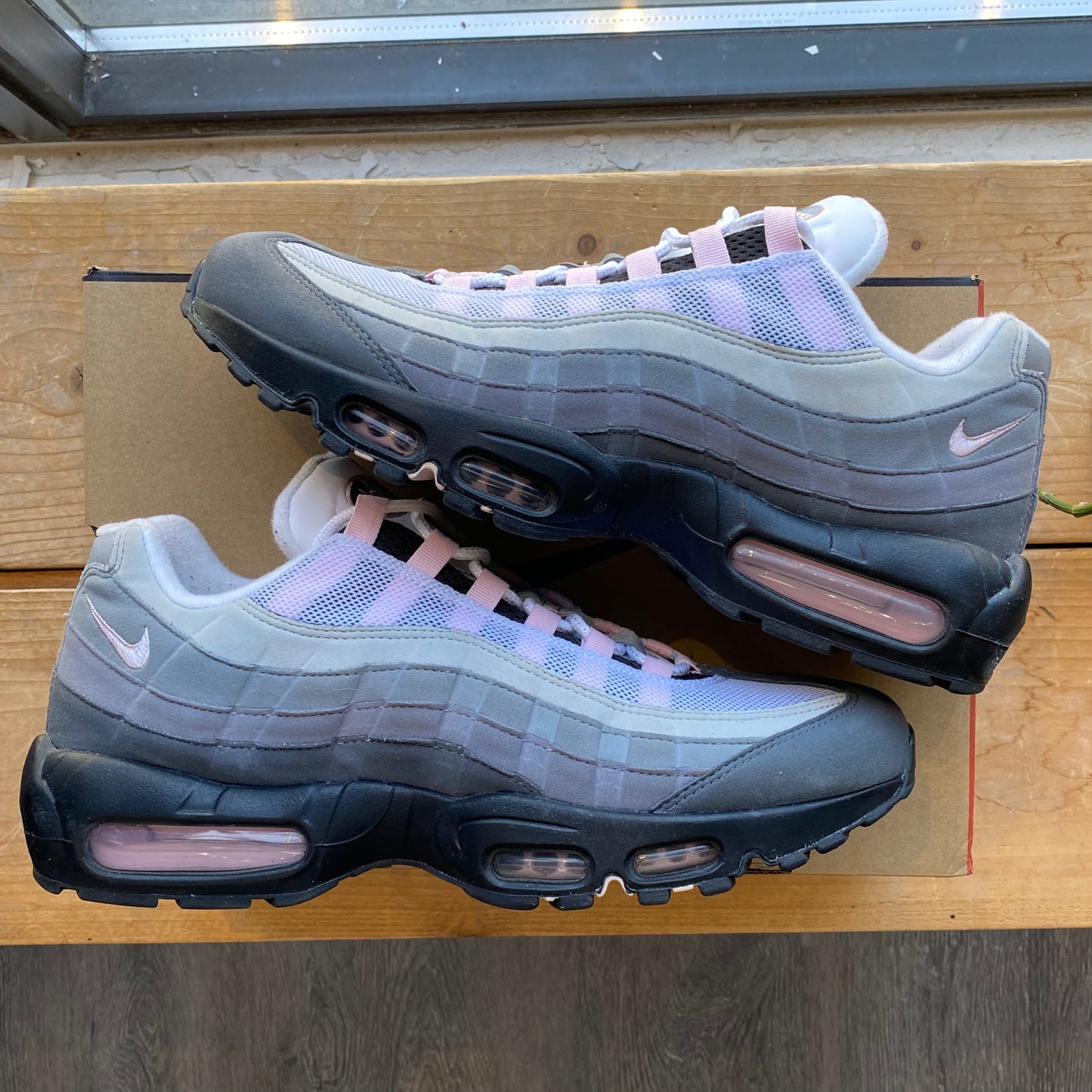Air Max 95 'Pink Foam Gunsmoke' Size 11