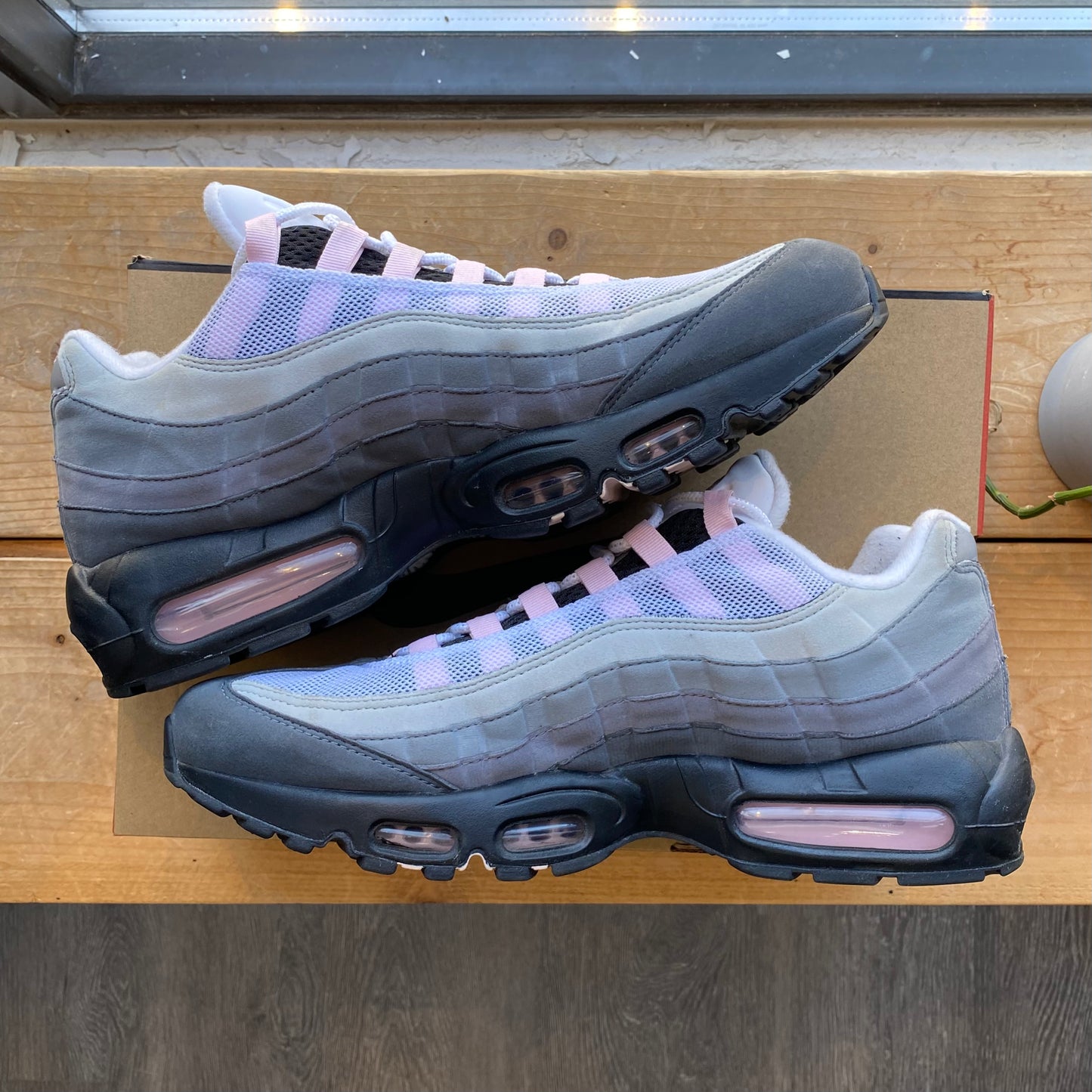Air Max 95 'Pink Foam Gunsmoke' Size 11