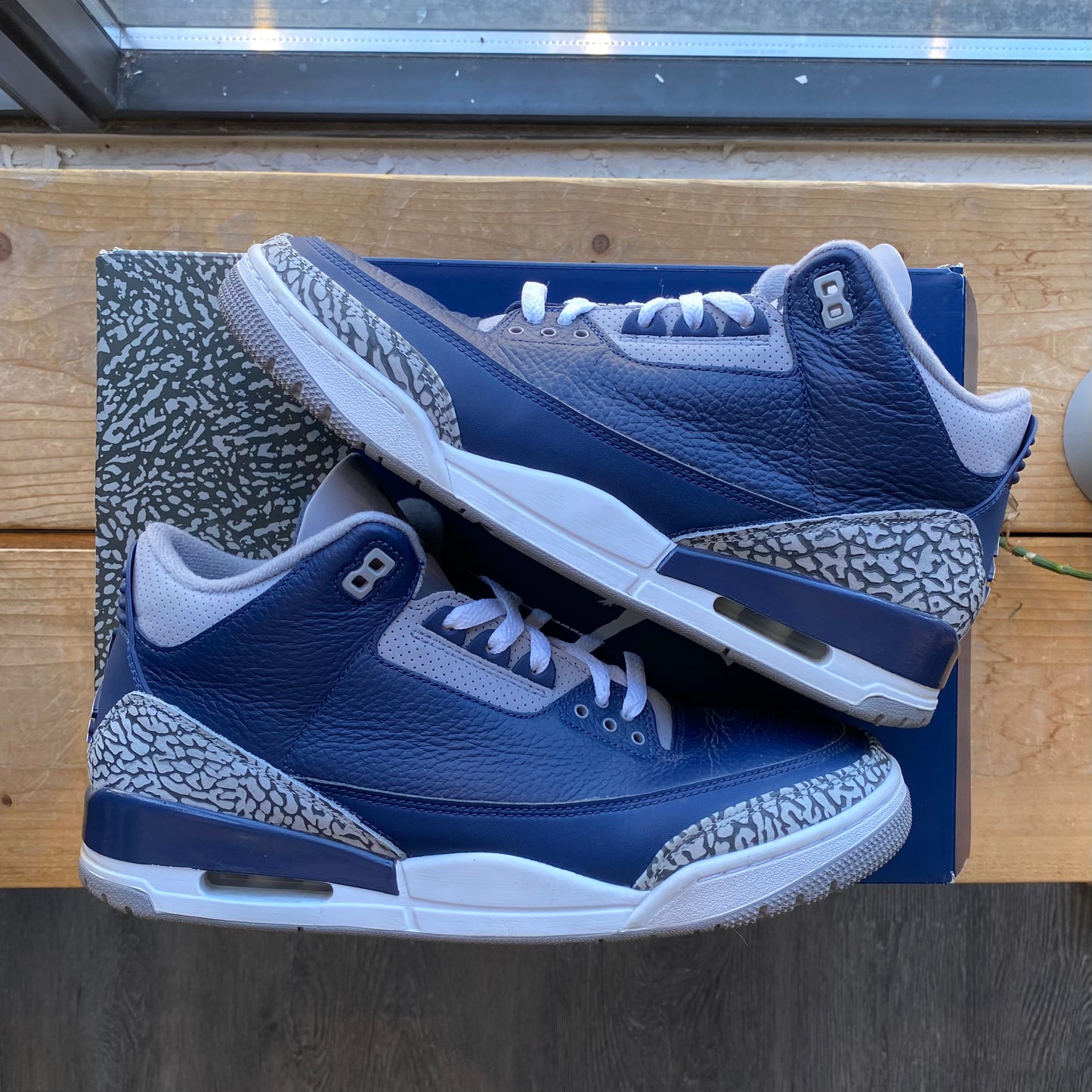 Jordan 3 'Georgetown' Size 11