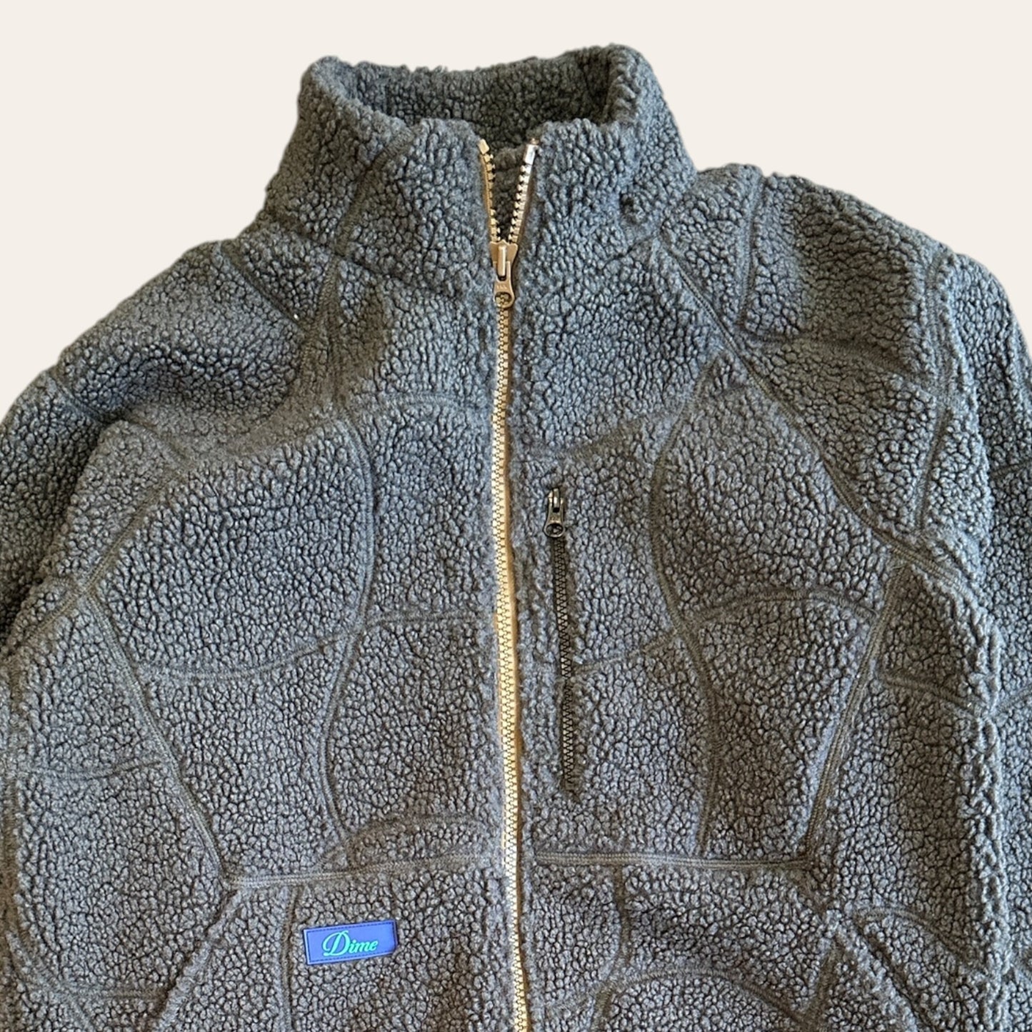 Dime Fleece Grey Size M