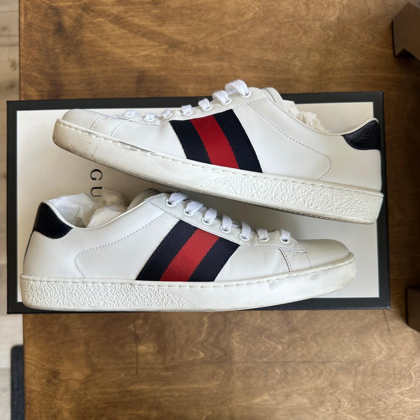 Gucci Ace Sneaker Size 7.5
