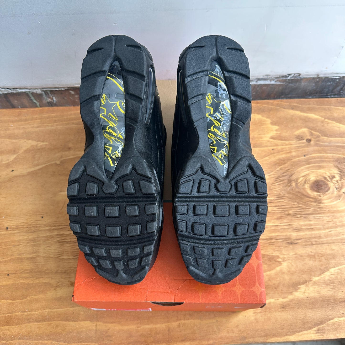 Brand New Corteiz x Nike AM95 "Honey Black" Size 10