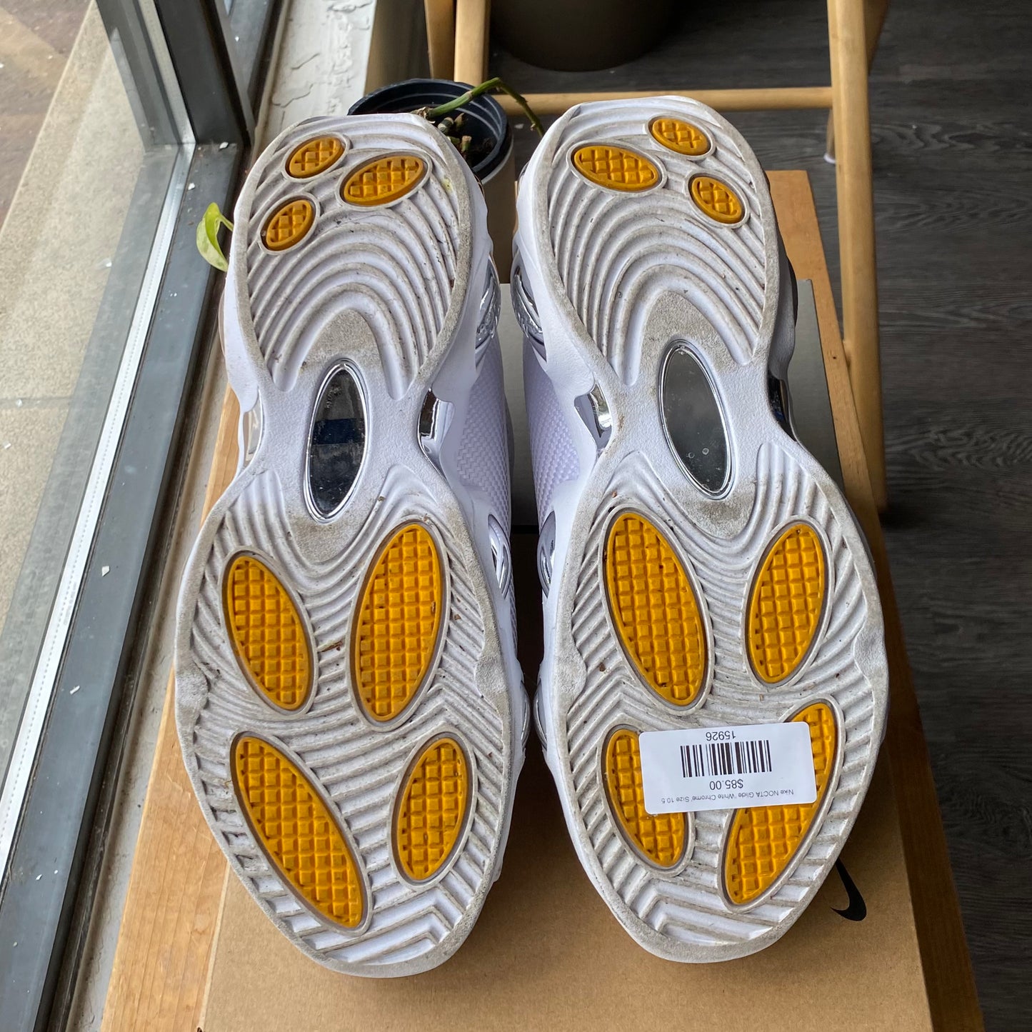 Nike NOCTA Glide 'White Chrome' Size 10.5