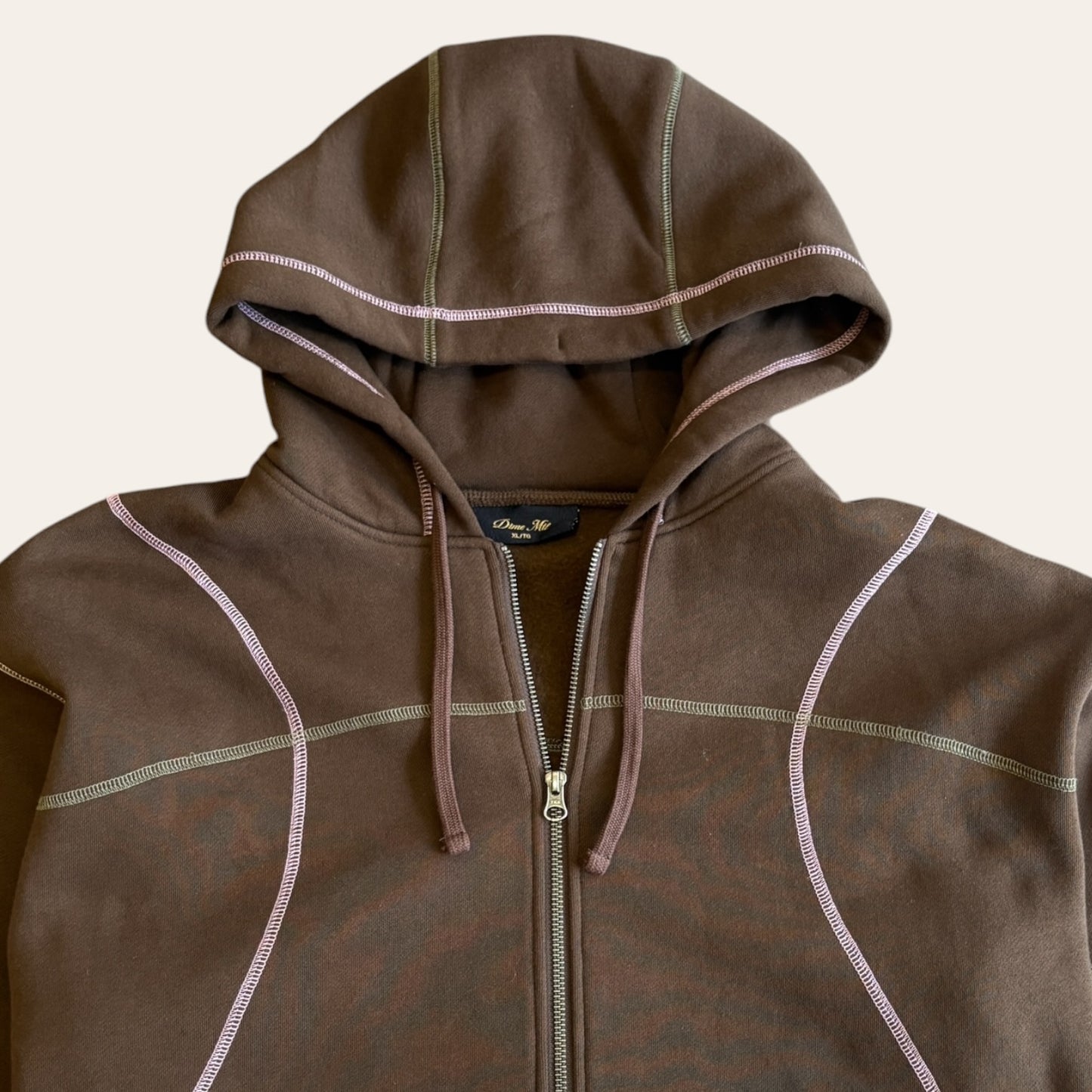 Dime Zip Up Hoodie Size XL