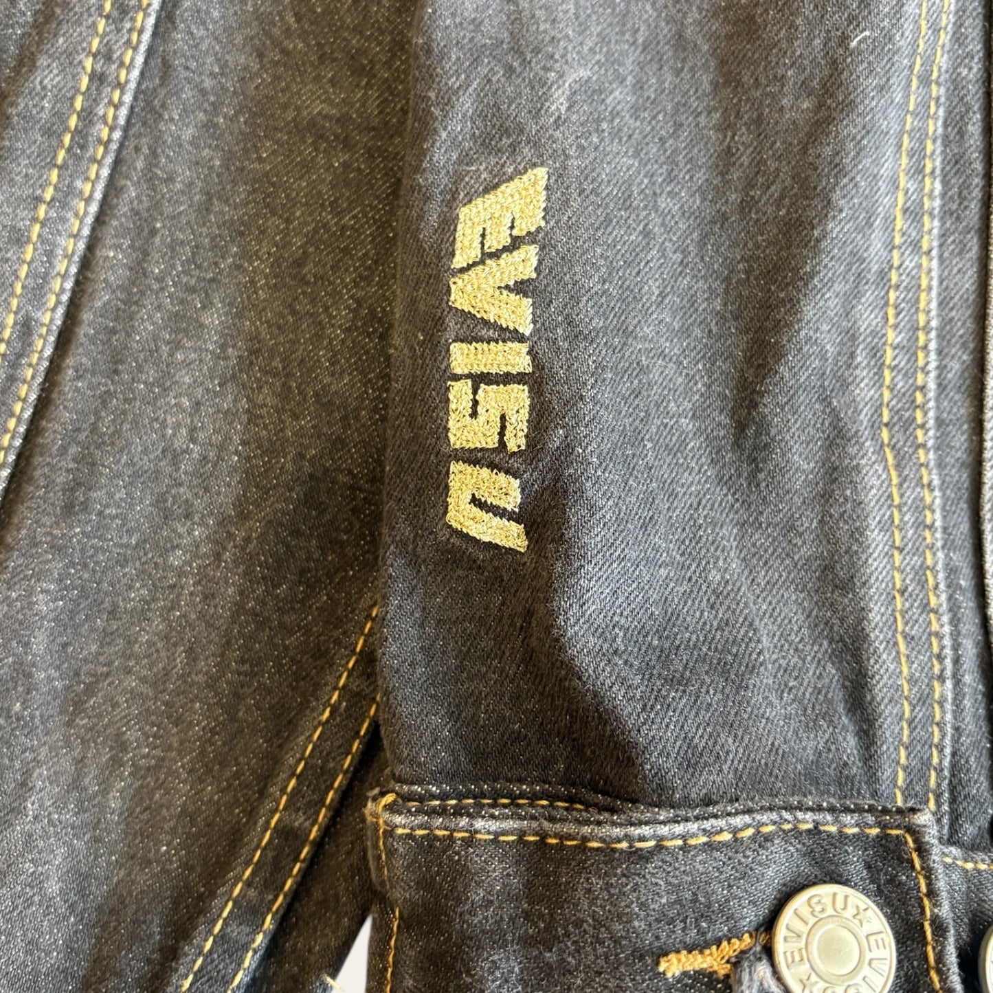 Evisu Denim Jacket Size L
