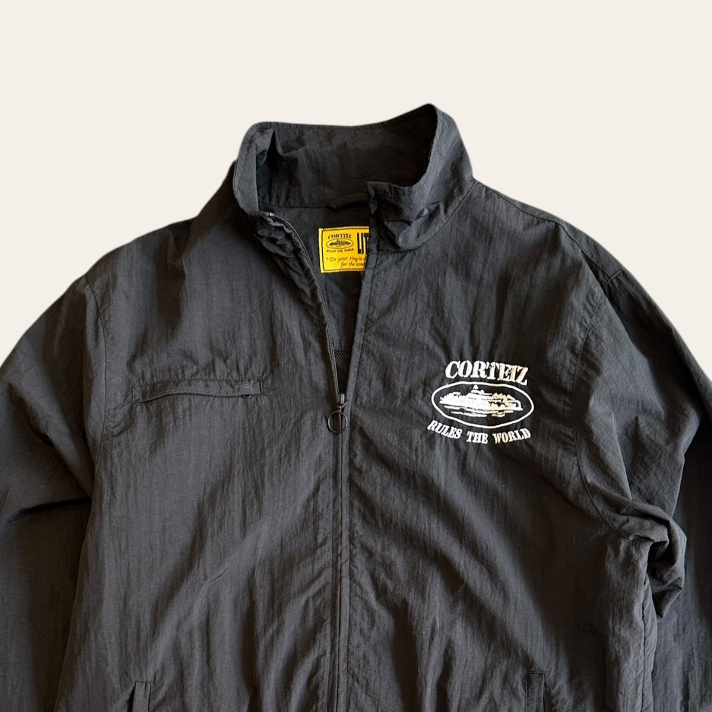 Corteiz Track Jacket Black Size L