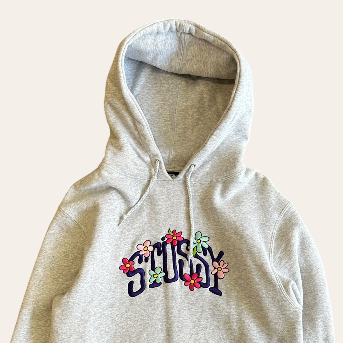 Stussy Flowers Hoodie Size M