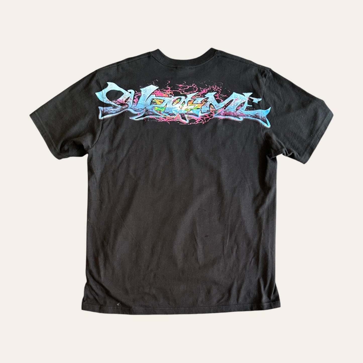 Supreme Tag Tee Black Size M