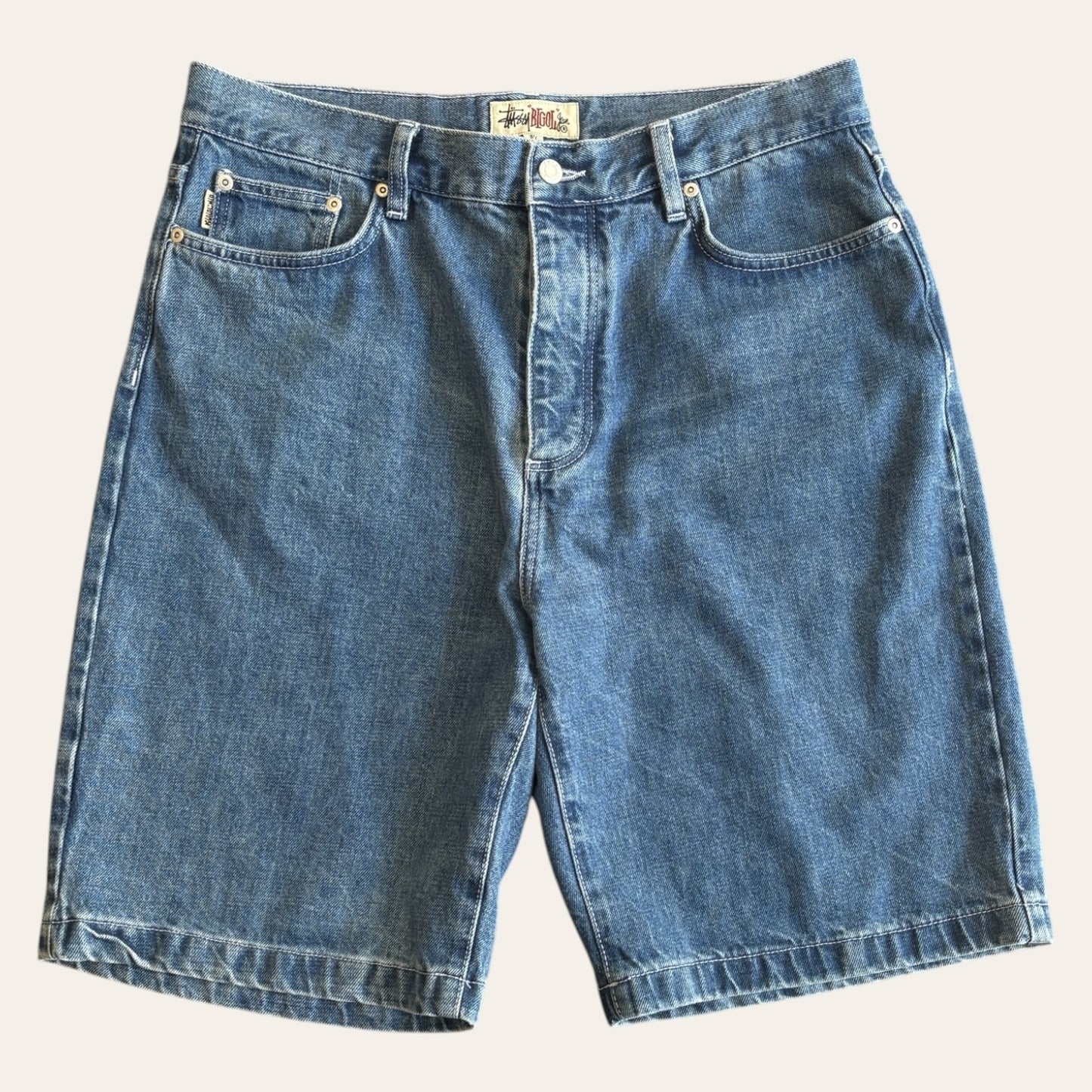 Stussy Denim Shorts Blue Size 34