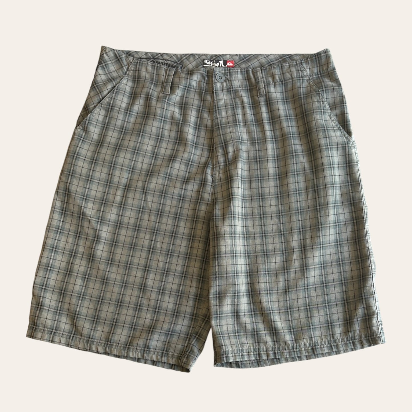 Quiksilver Plaid Short Size 38