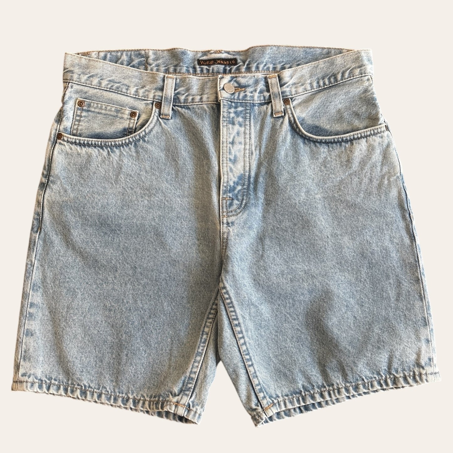 Nudie Shorts Light Wash Size 32