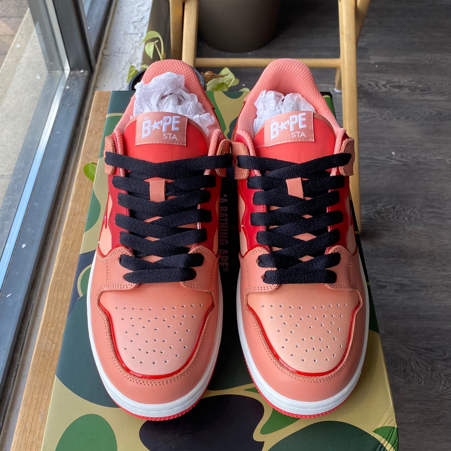 Brand New Bape Sk8Sta Pink