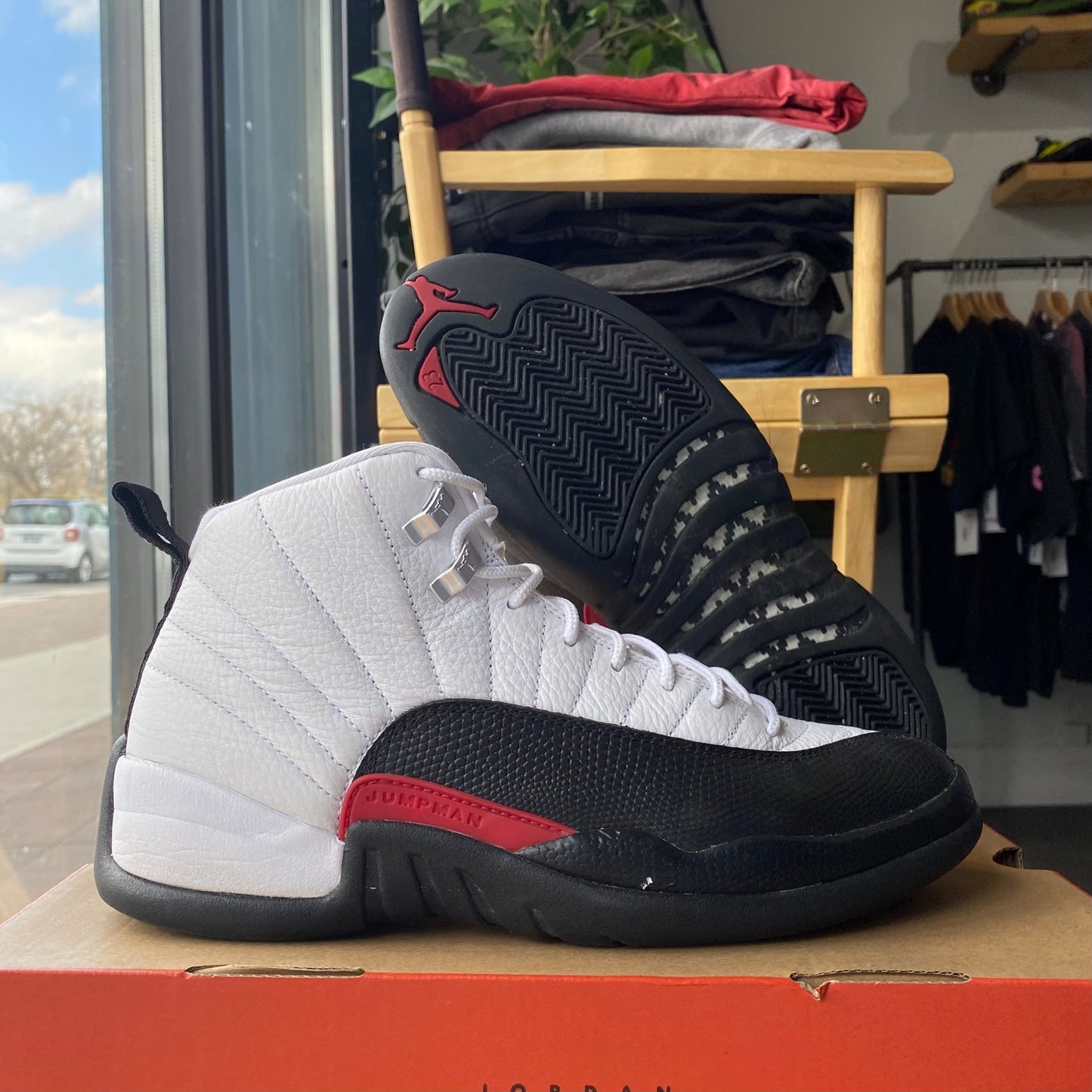 Jordan 12 'Taxi Flip' Size 10