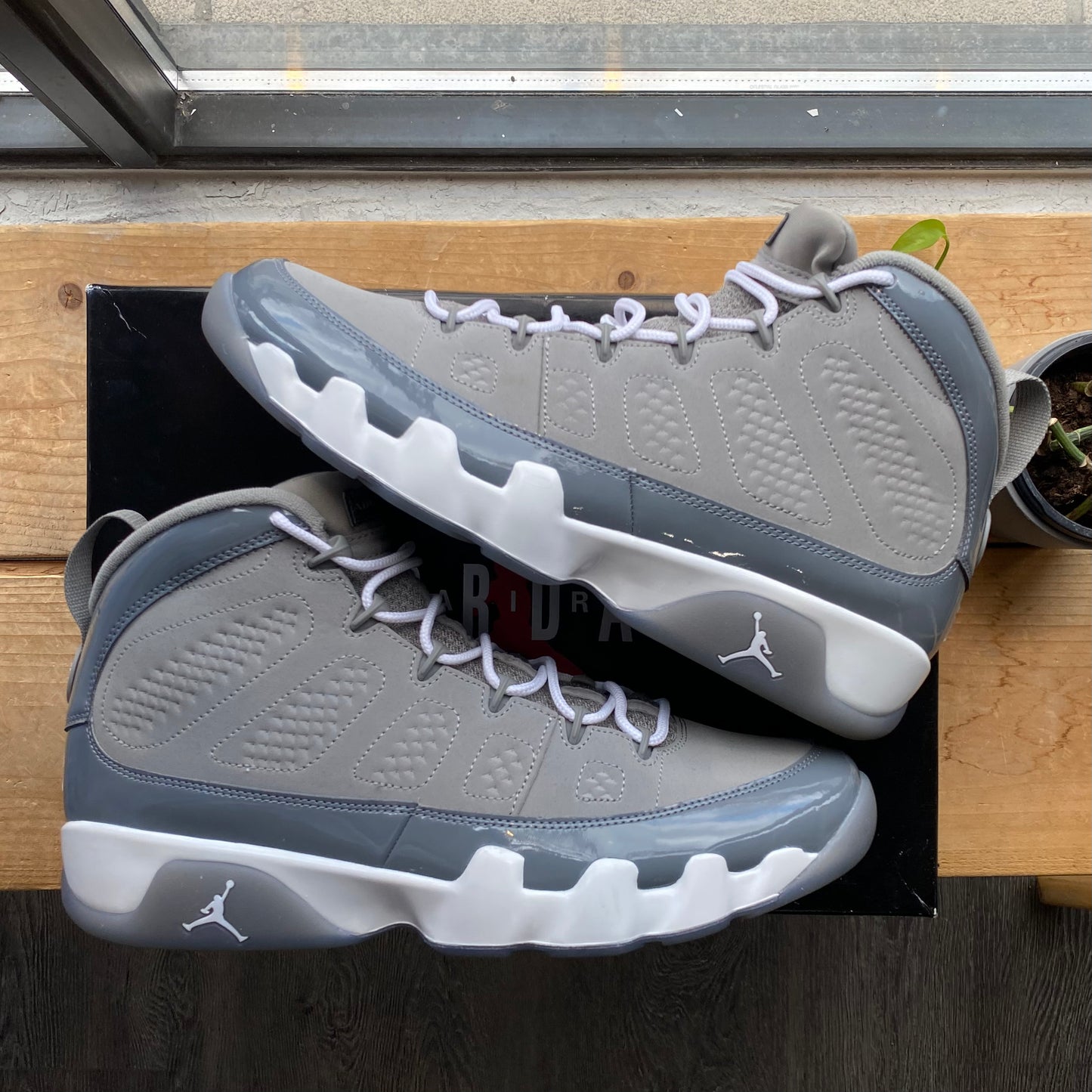 Jordan 9 'Cool Grey' Size 13