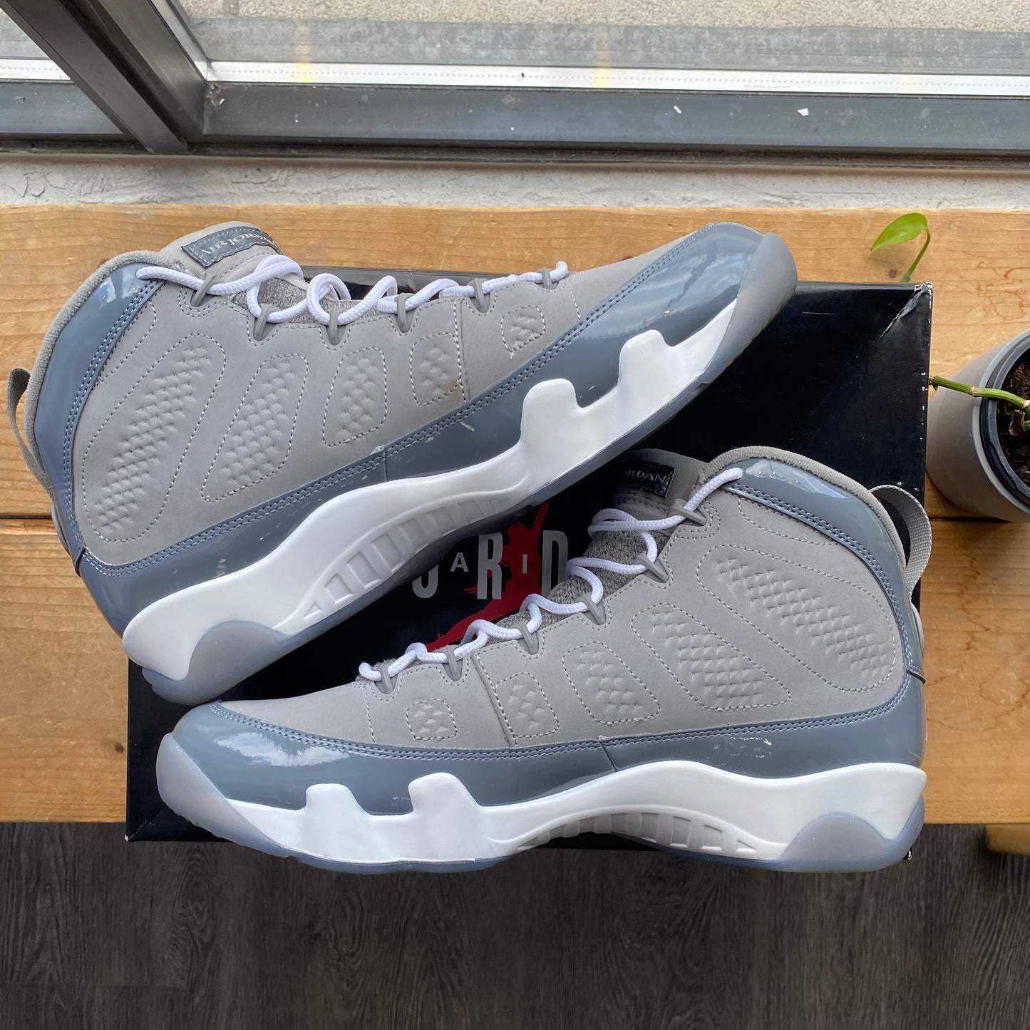 Jordan 9 'Cool Grey' Size 13