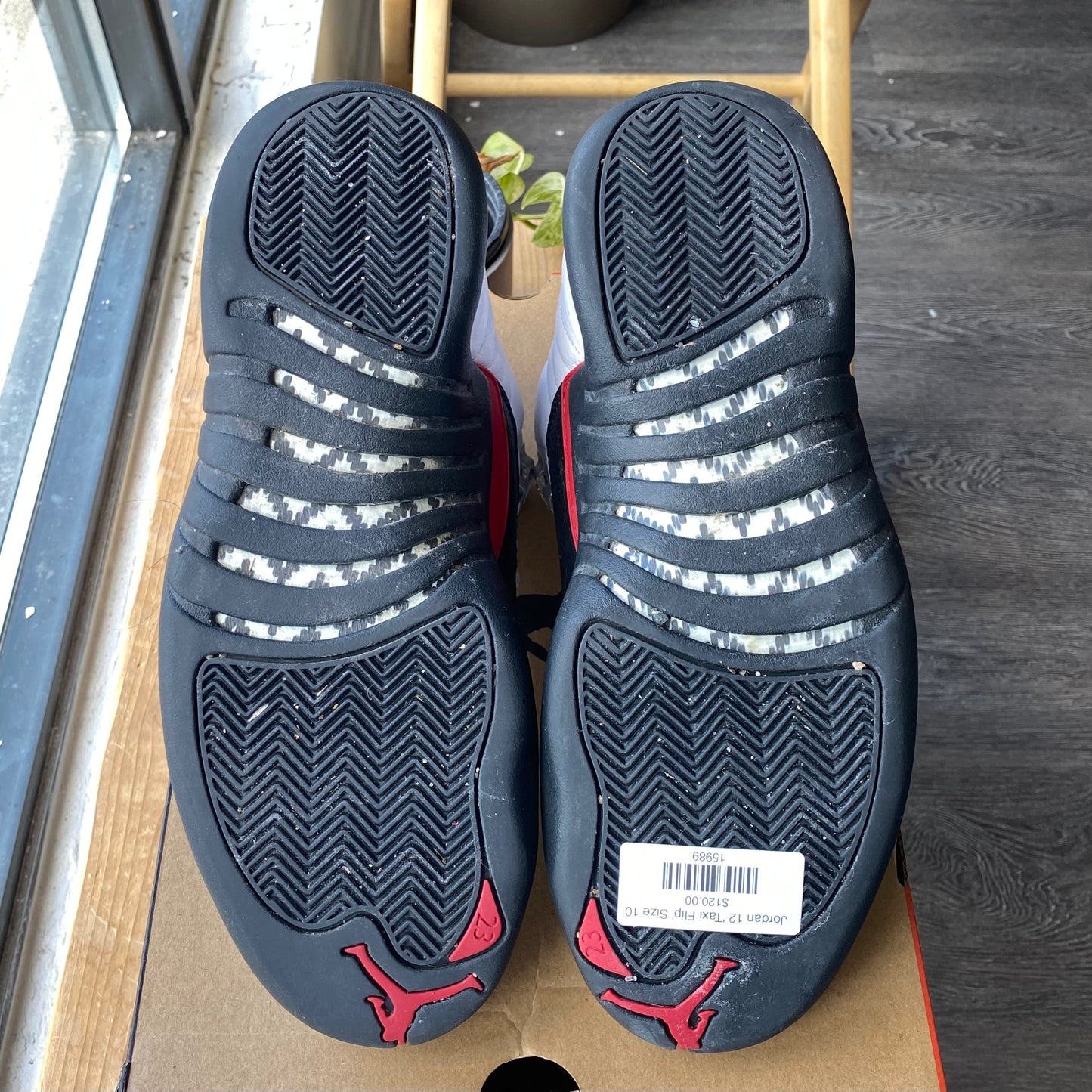 Jordan 12 'Taxi Flip' Size 10