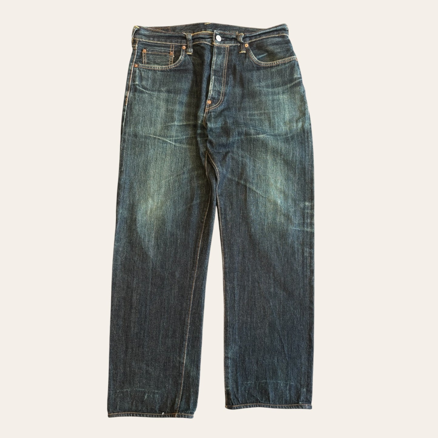 Evisu Mid Wash Jeans Size 32