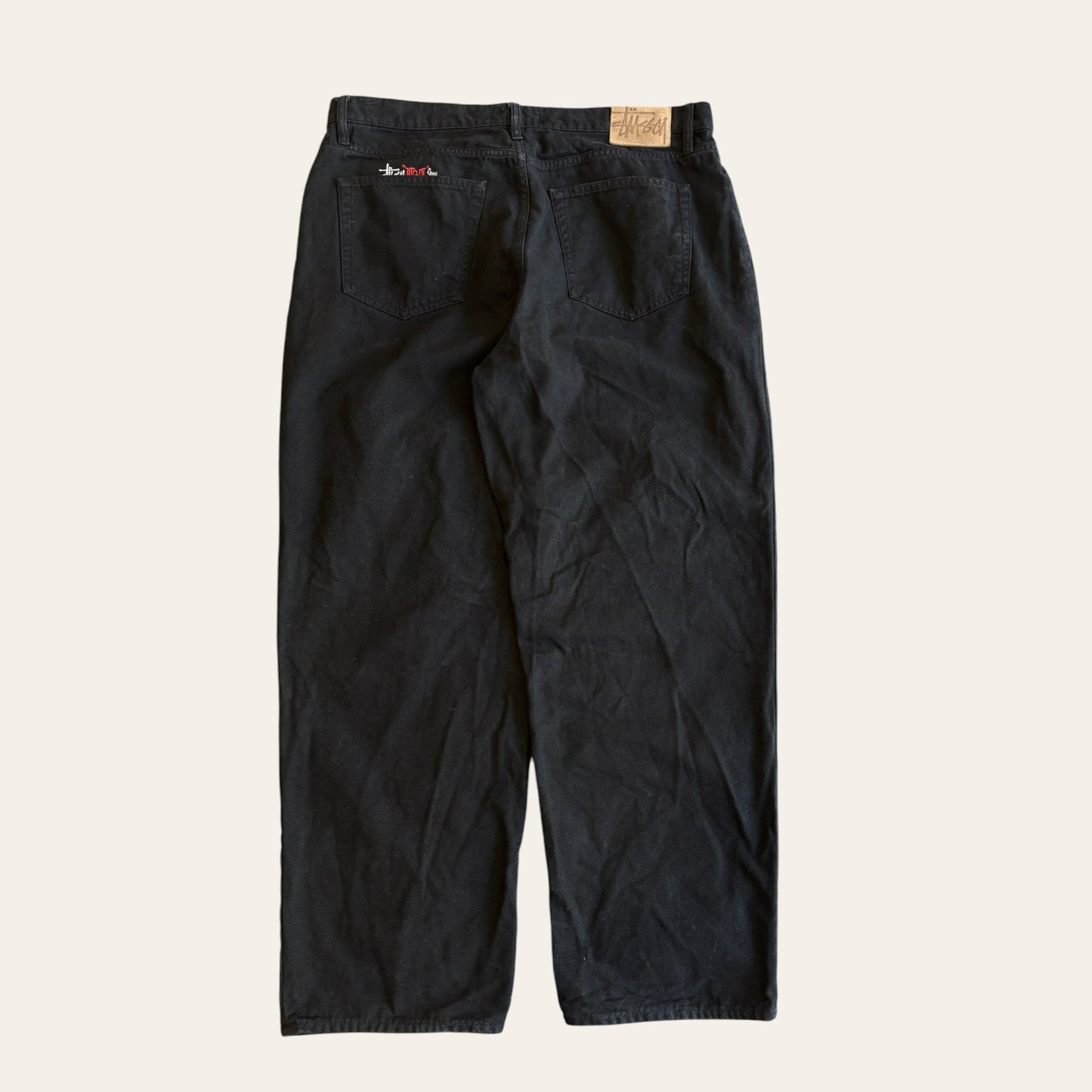 Stussy Big Ol Jeans Black Size 36