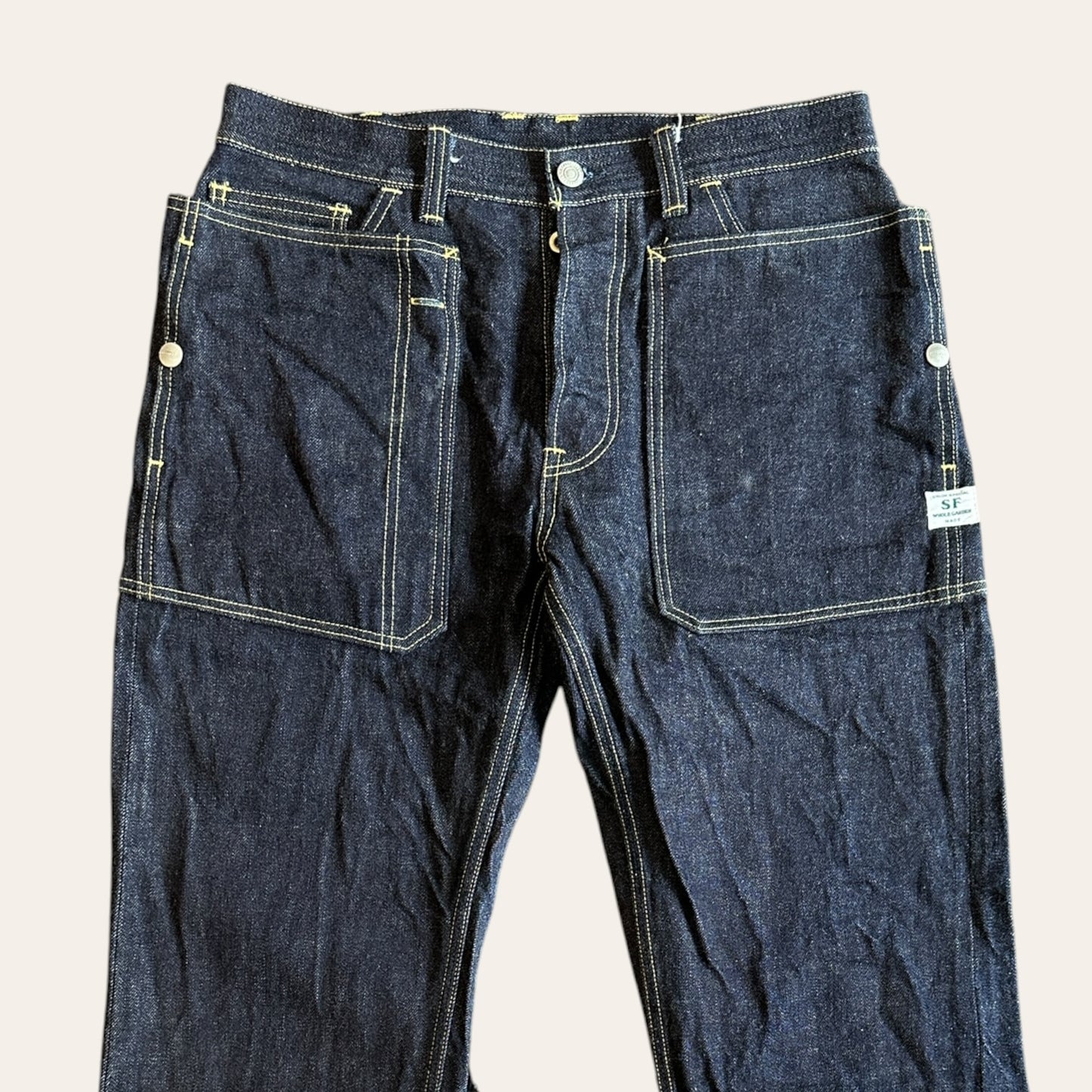 Sassafras Selvedge Painter Jeans Size M