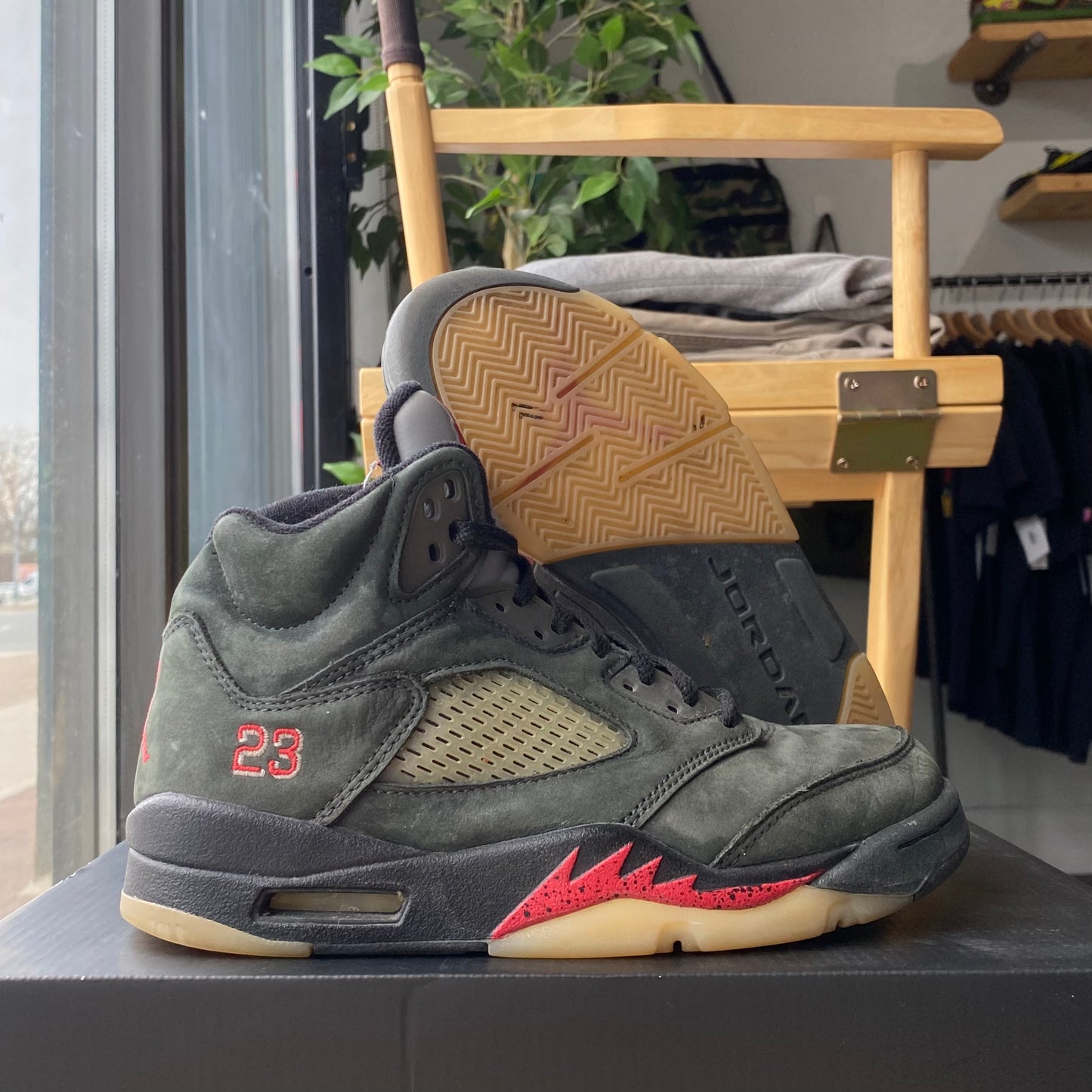 Jordan 5 Gore-Tex 'Off Noir' Size 7