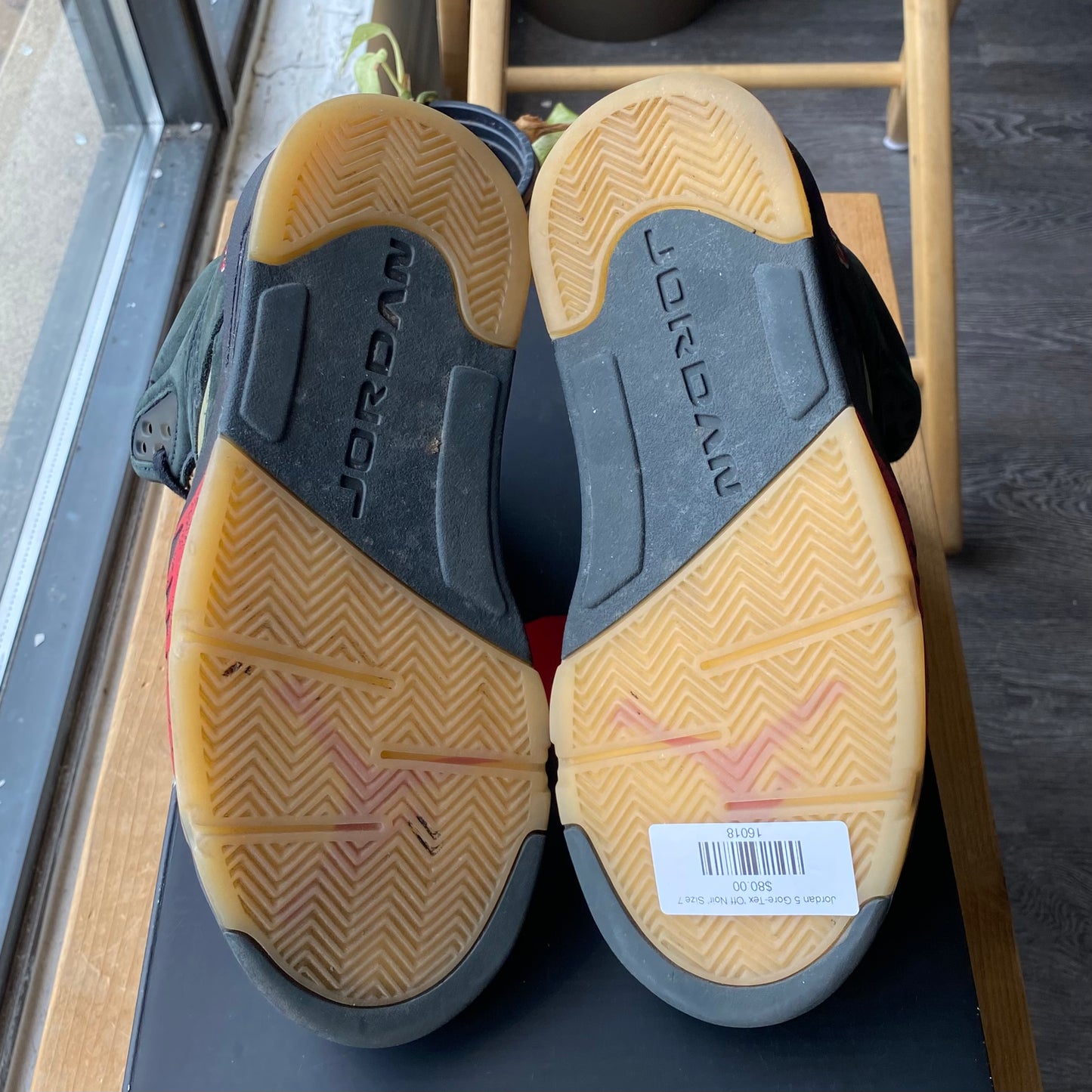 Jordan 5 Gore-Tex 'Off Noir' Size 7