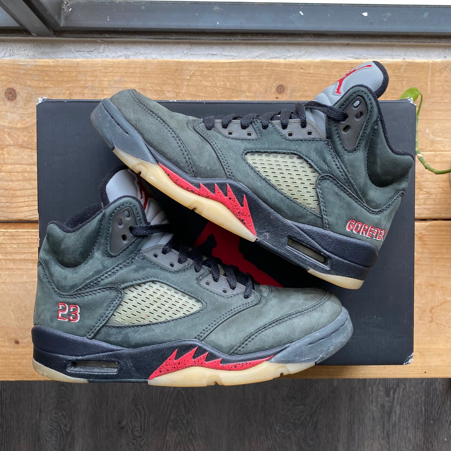 Jordan 5 Gore-Tex 'Off Noir' Size 7