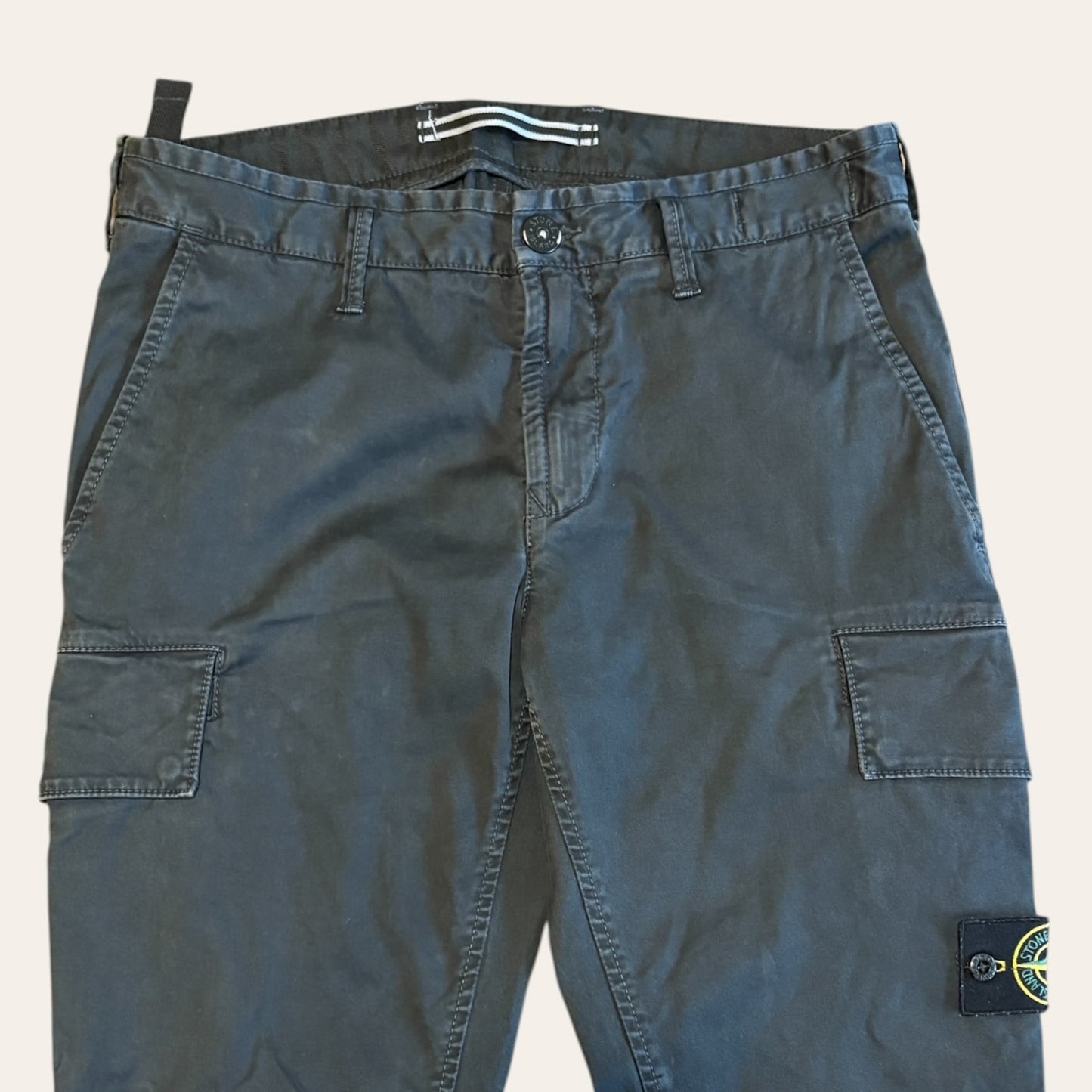 Stone Island Cargo Pants Black Size 31