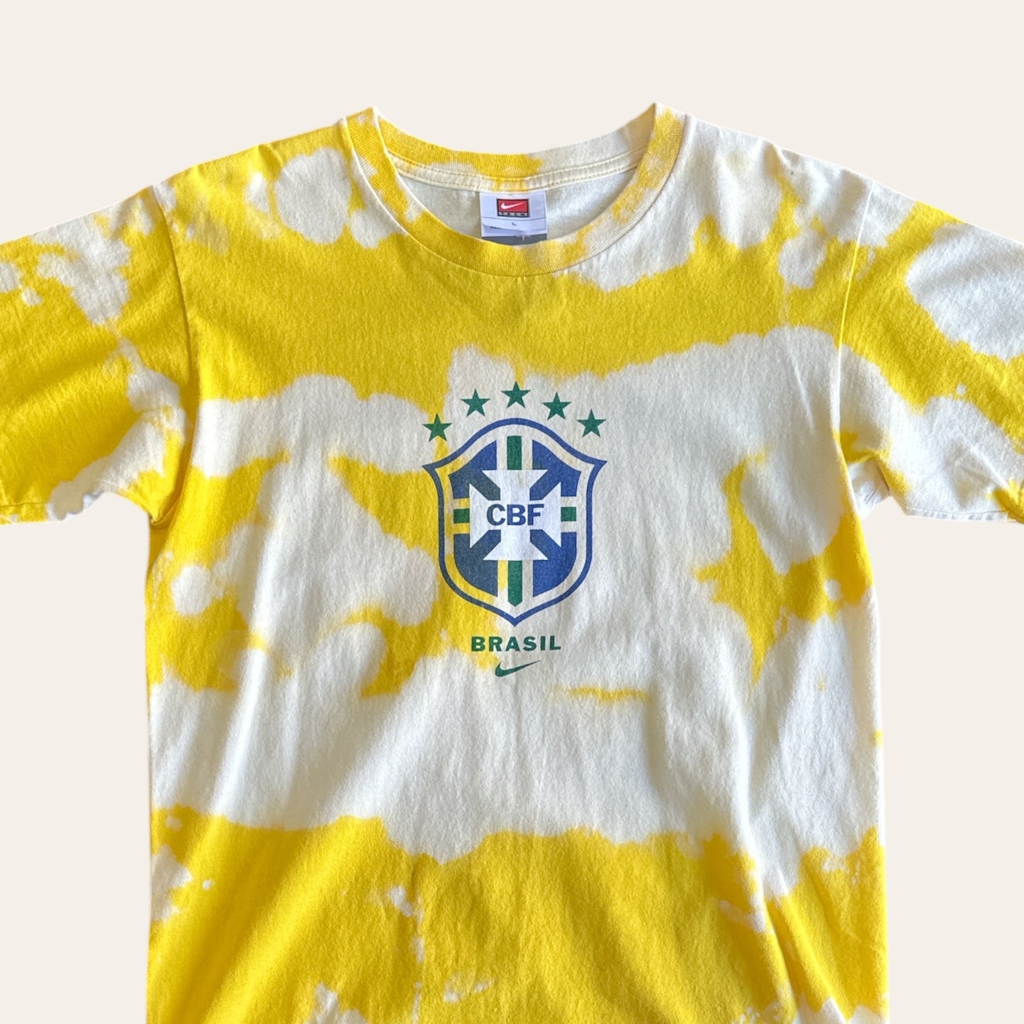 Y2K Nike Brazil Soccer Tee Size L