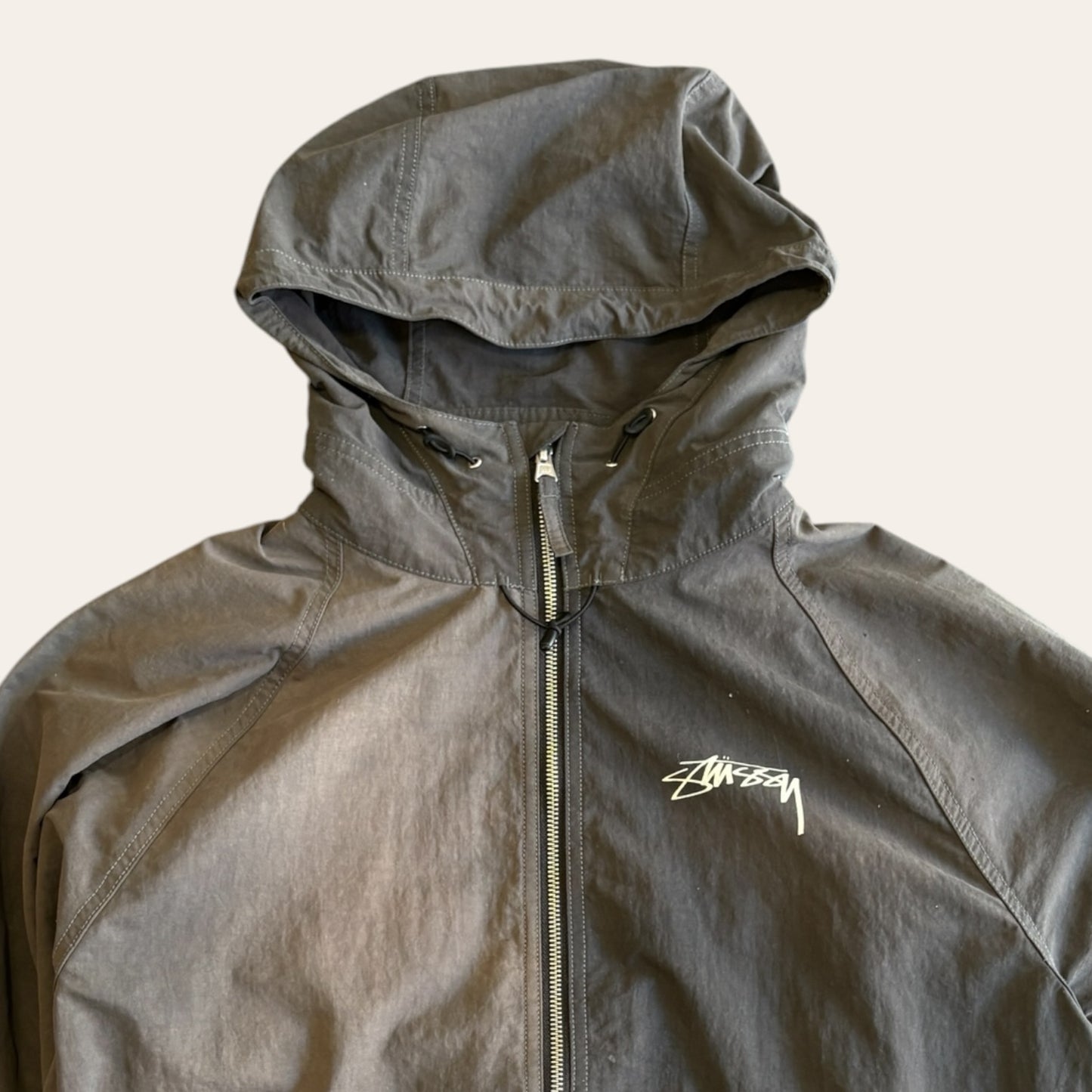 Stussy Windbreaker Brown Size L