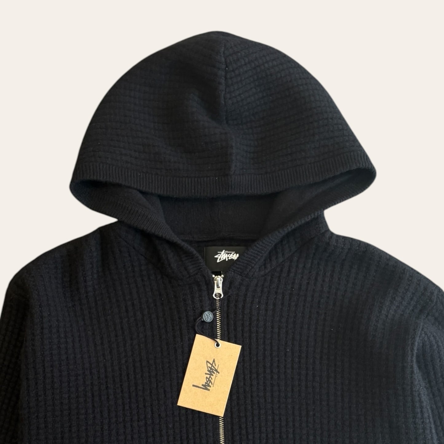 Brand New Stussy Knit Zip Up Size L