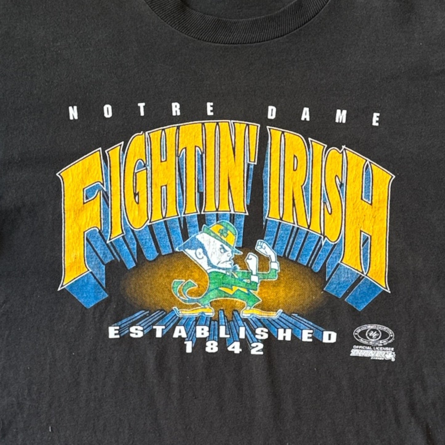 90s Notre Dame Fighting Irish Tee Size L