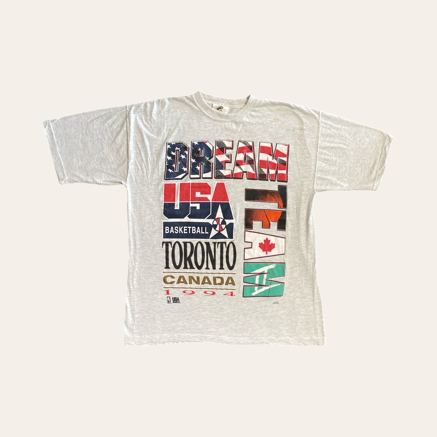 94' USA Basketball Toronto Canada Tee Size M