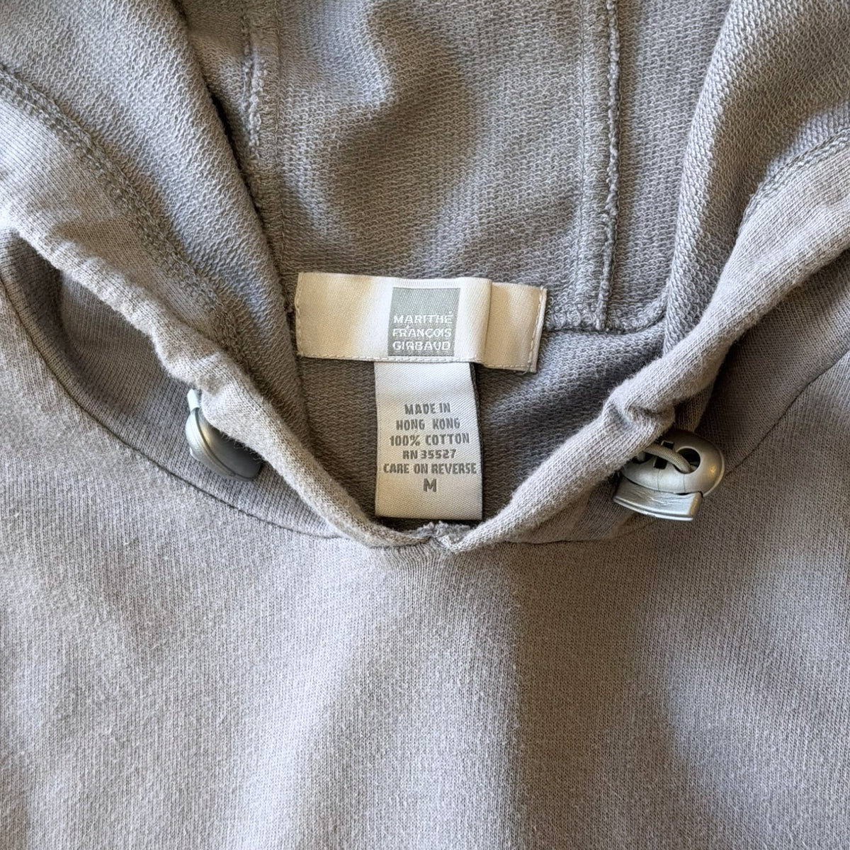Marithe Francois Girbaud Hoodie Vest Size M