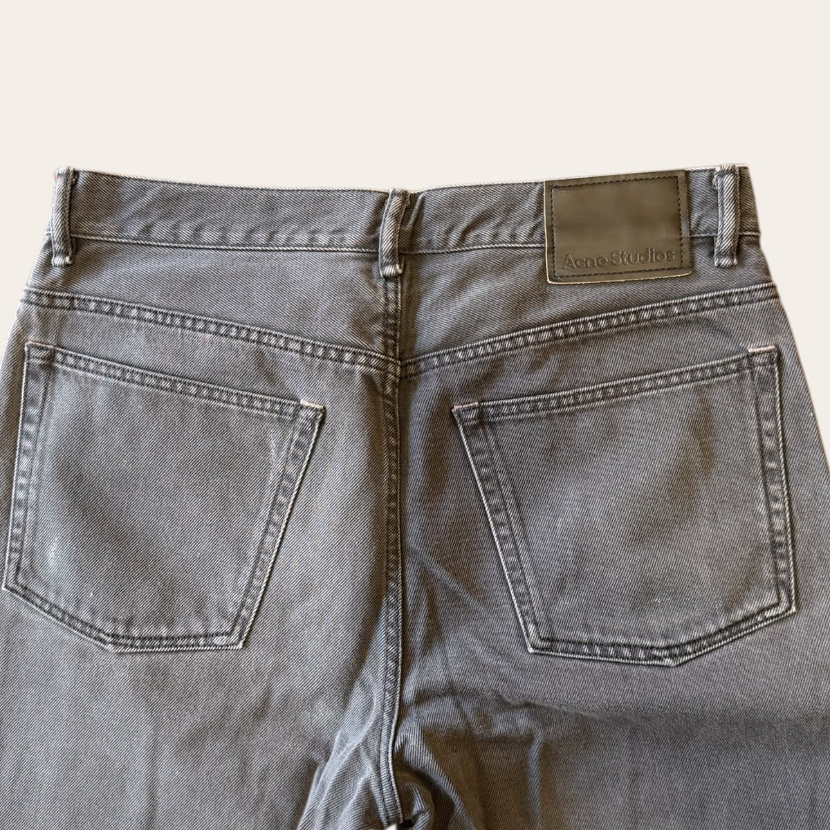 Acne Studios 2021M Faded Black Jeans Size 31x34