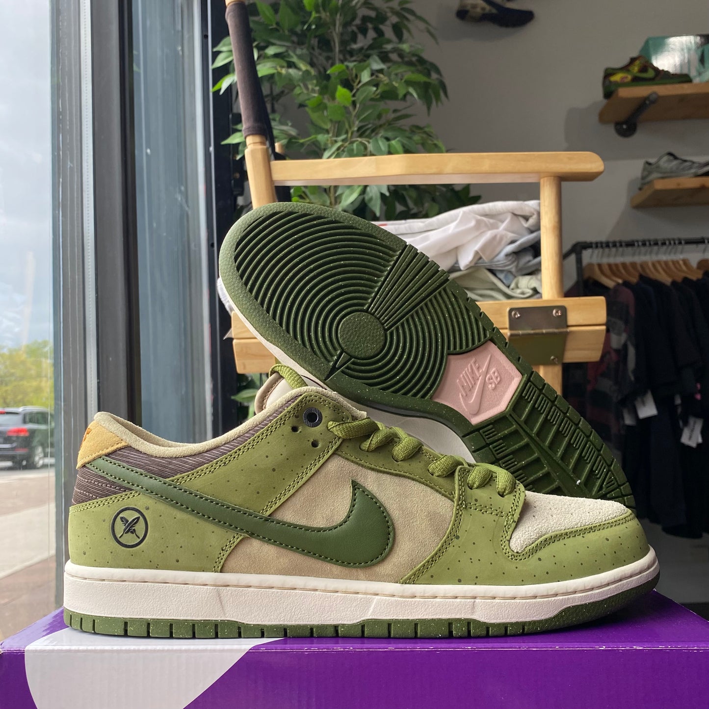 Brand New Nike Dunk x Yuto Horigome 'Matcha'