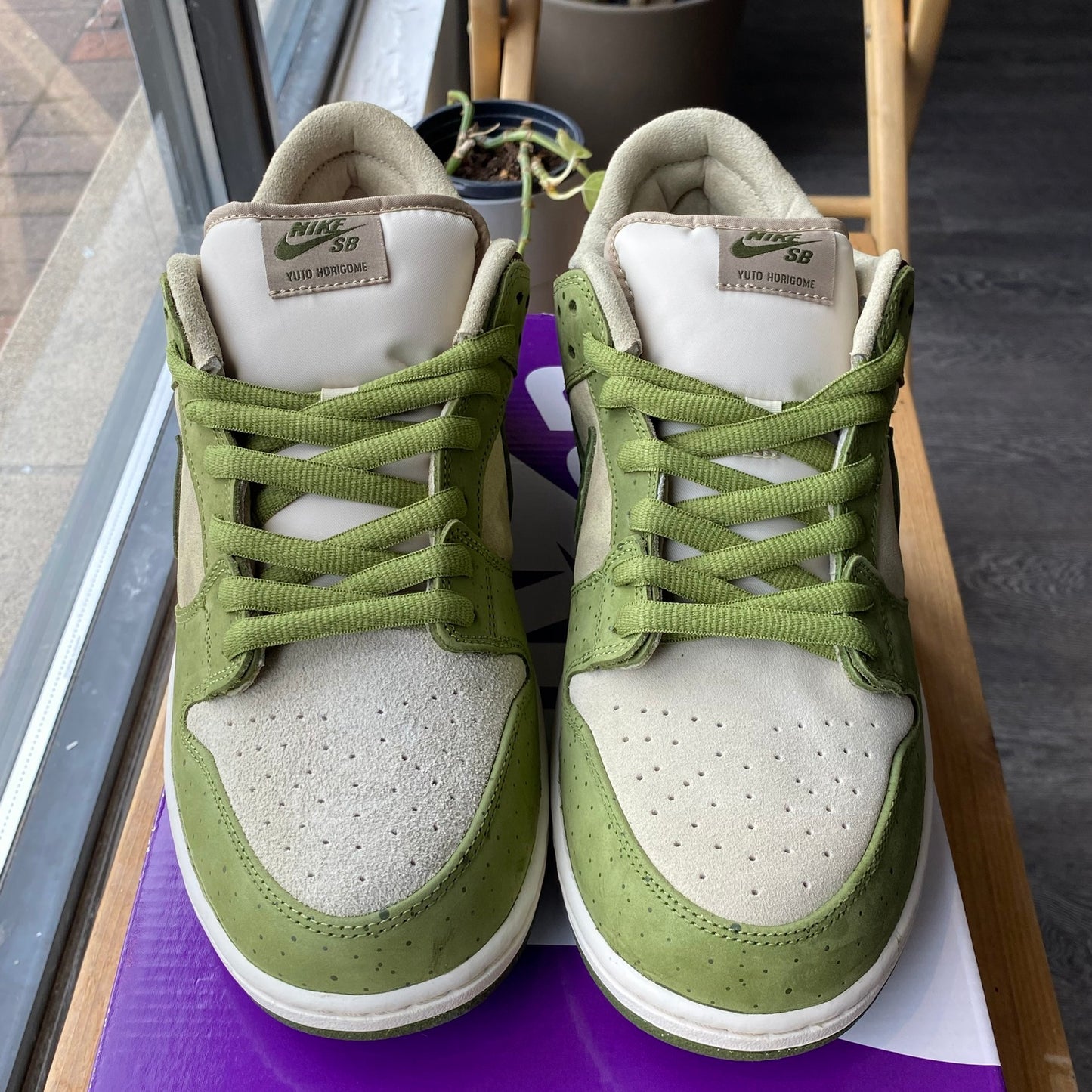 Brand New Nike Dunk x Yuto Horigome 'Matcha'