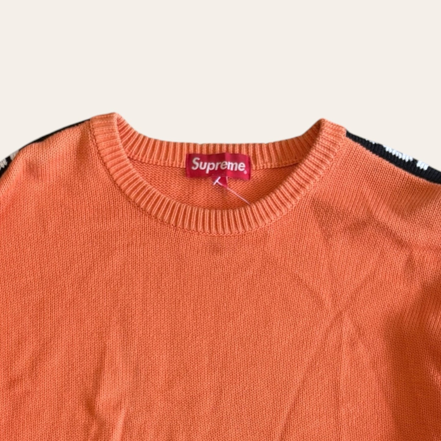 Supreme Knit Sweater Orange Size L