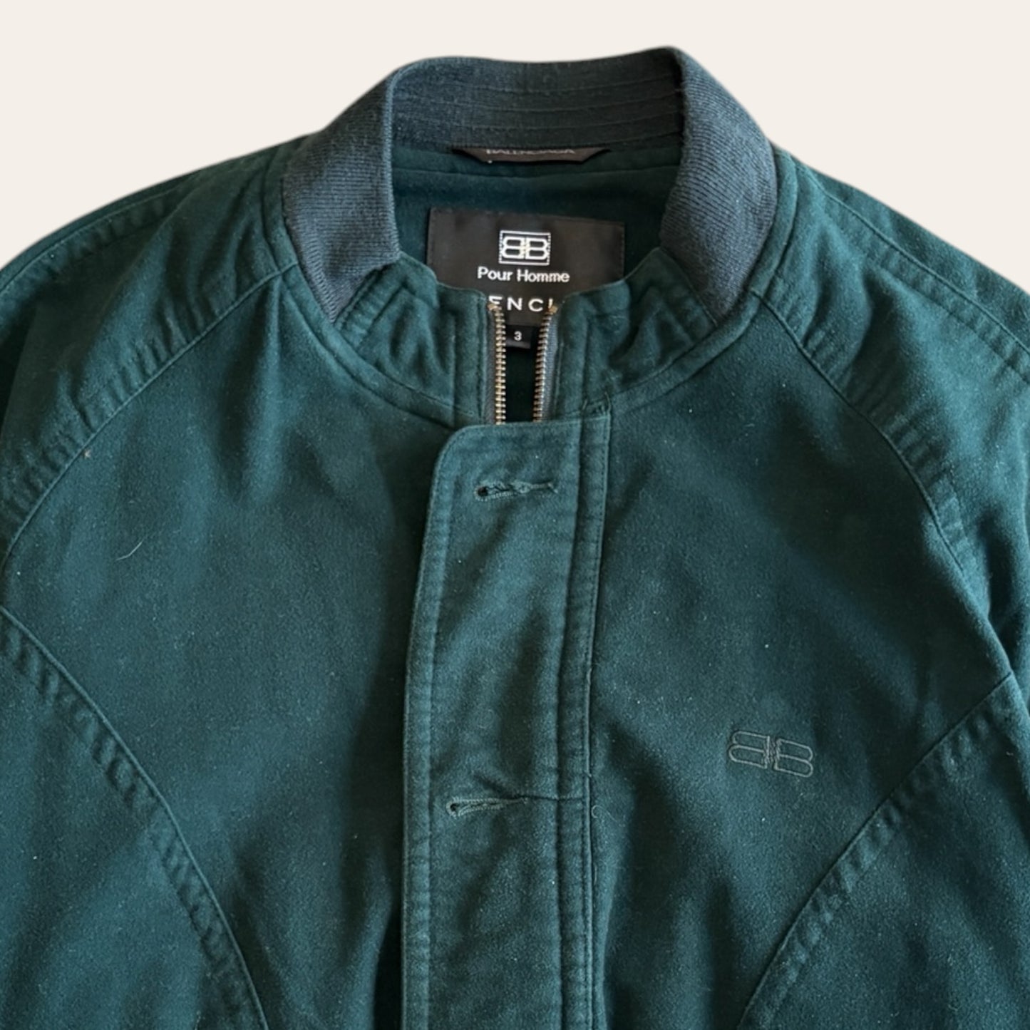 Vintage Balenciaga Bomber Jacket Size L