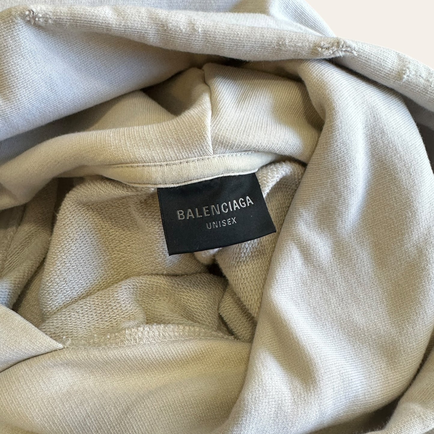 Balenciaga Apple Be Different Hoodie White Size 3
