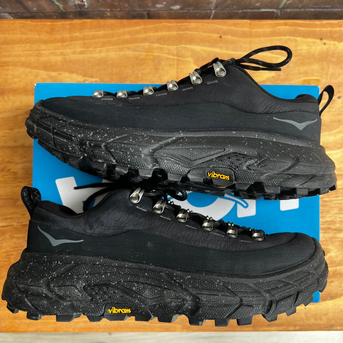 Hoka Tor Summit "Black" Size 8