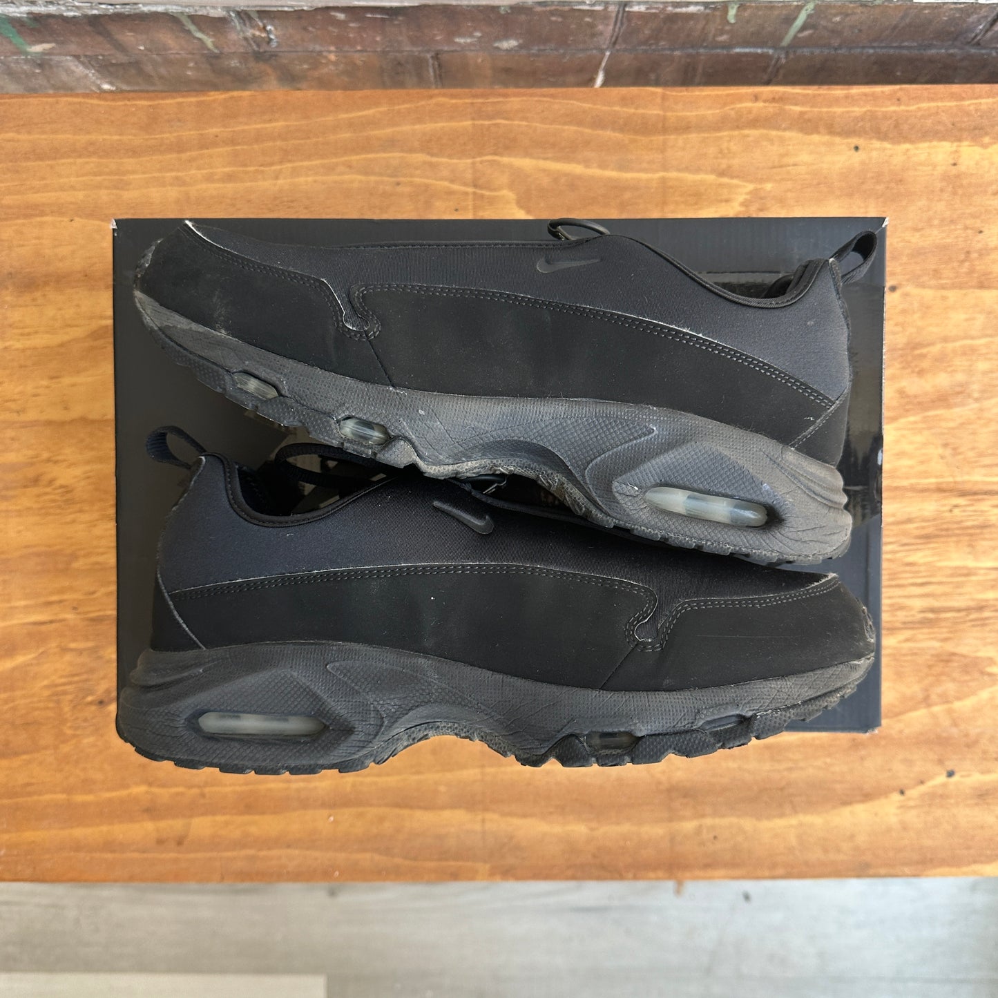 CDG X Air Max Sunder "Black" Size 11