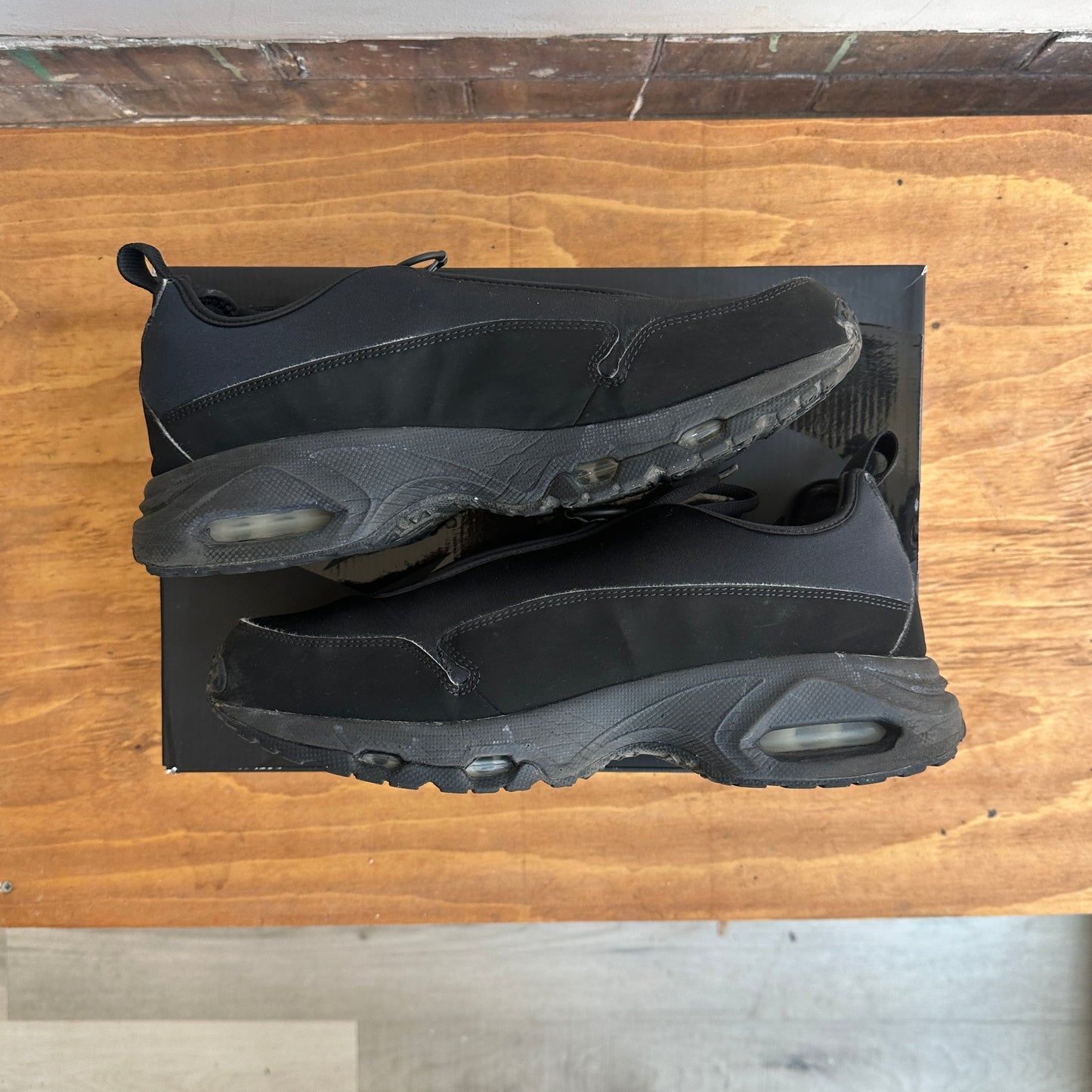 CDG X Air Max Sunder "Black" Size 11